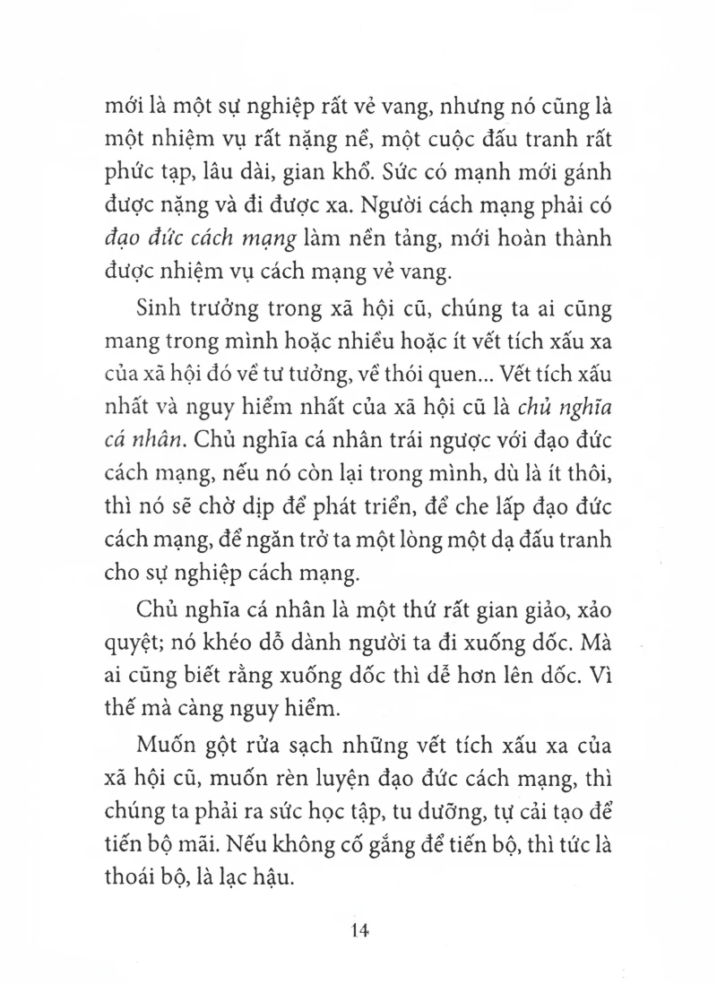 nâng cao đạo đức cách mạng, quét sạch chủ nghĩa cá nhân (tái bản 2024) - Ảnh 10