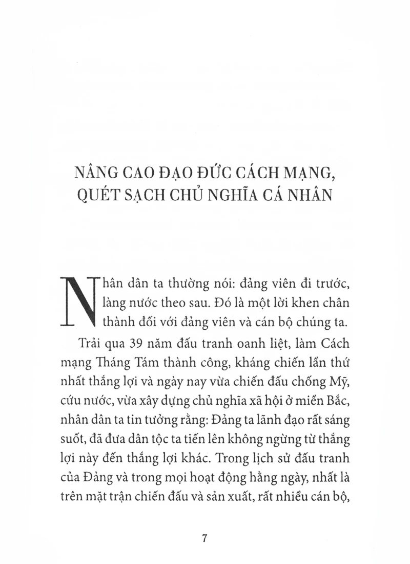 nâng cao đạo đức cách mạng, quét sạch chủ nghĩa cá nhân (tái bản 2024) - Ảnh 3