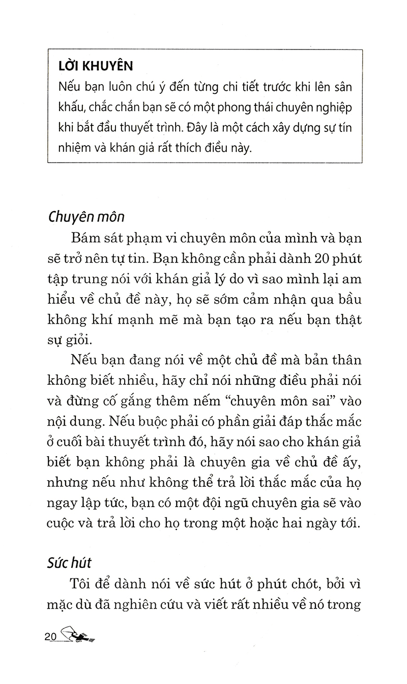 nâng cao kỹ năng thuyết trình (tái bản 2018) - Ảnh 19