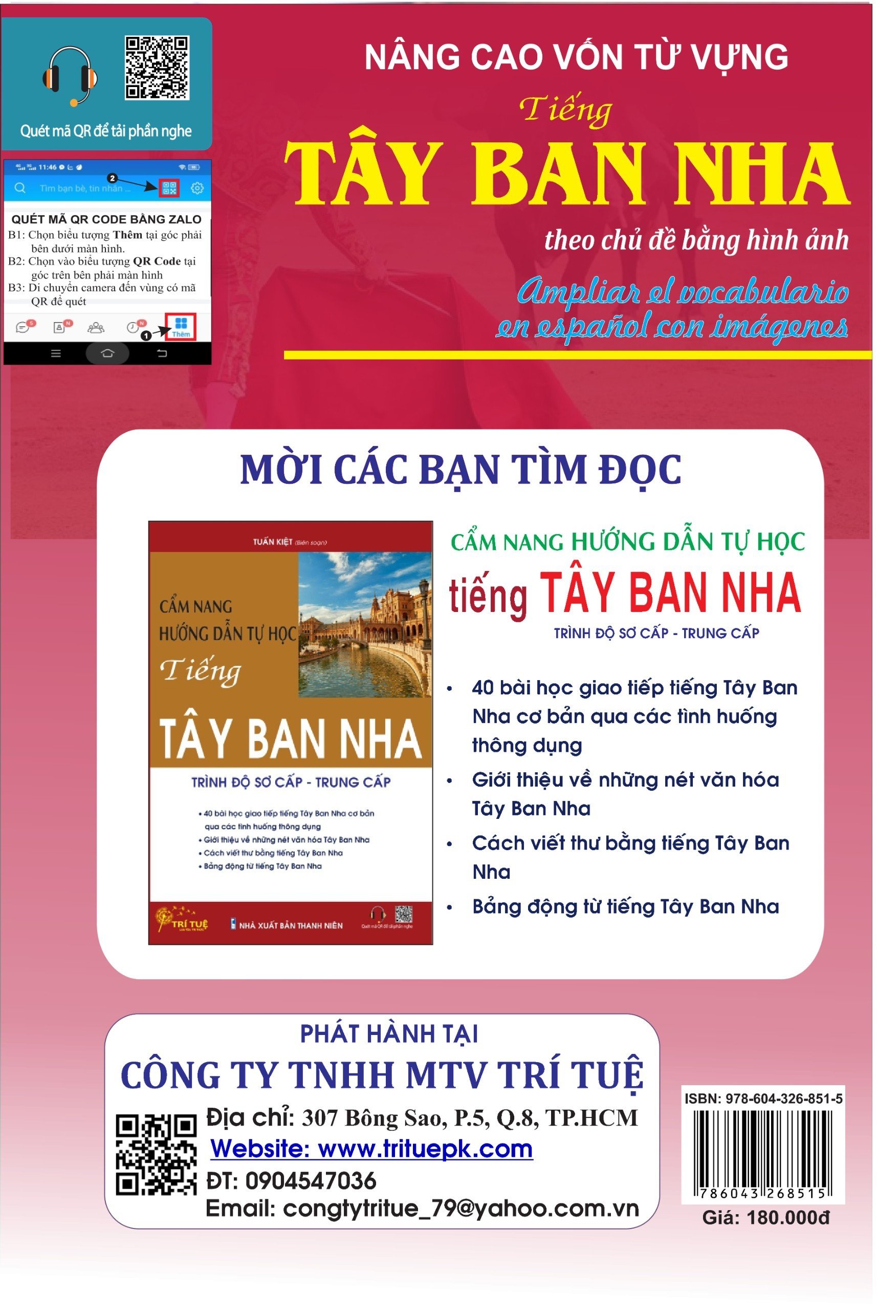 nâng cao từ vựng tiếng tây ban nha theo chủ đề bằng hình ảnh - Ảnh 5