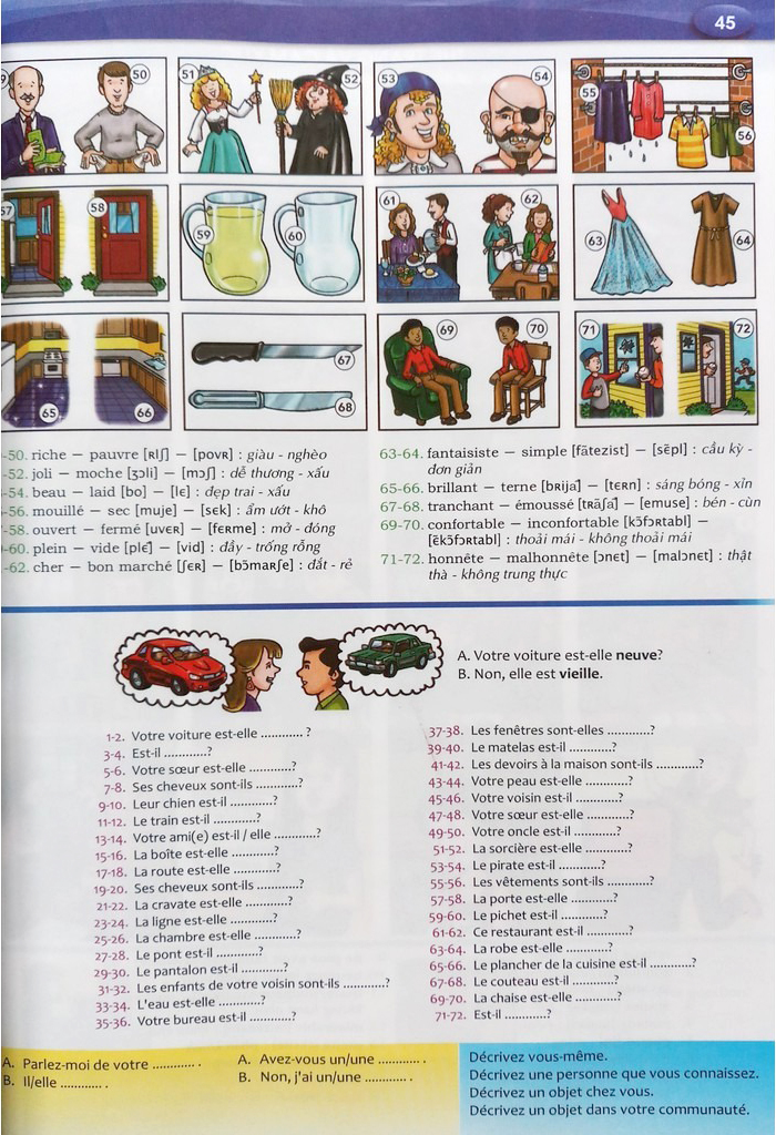 nâng cao vốn từ vựng tiếng pháp theo chủ đề bằng hình ảnh (tái bản 2023) - Ảnh 2