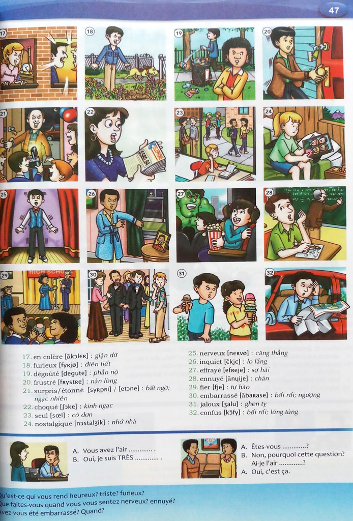 nâng cao vốn từ vựng tiếng pháp theo chủ đề bằng hình ảnh (tái bản 2023) - Ảnh 3