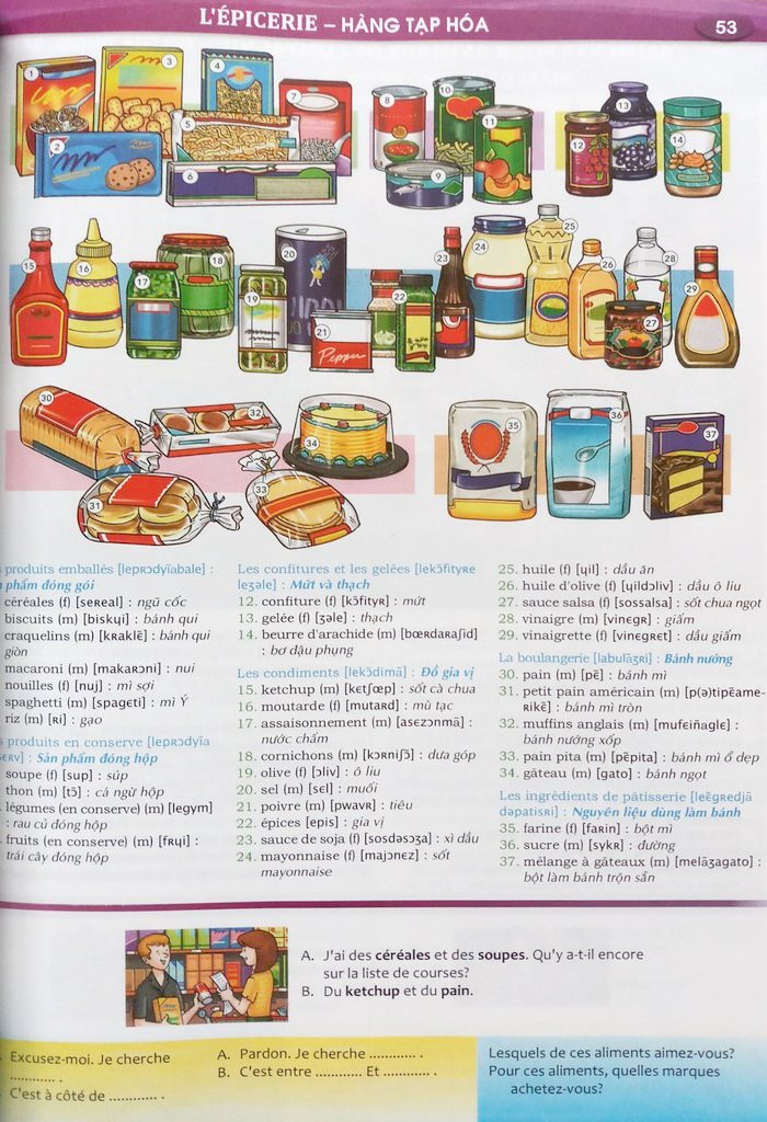 nâng cao vốn từ vựng tiếng pháp theo chủ đề bằng hình ảnh (tái bản 2023) - Ảnh 4