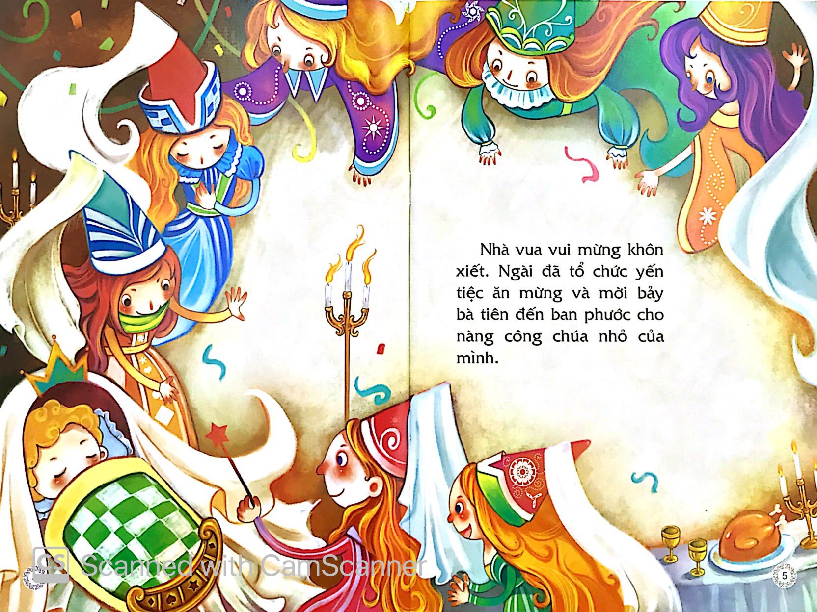 nàng công chúa ngủ trong rừng - truyện cổ tích lừng danh thế giới (tái bản 2018) - Ảnh 3