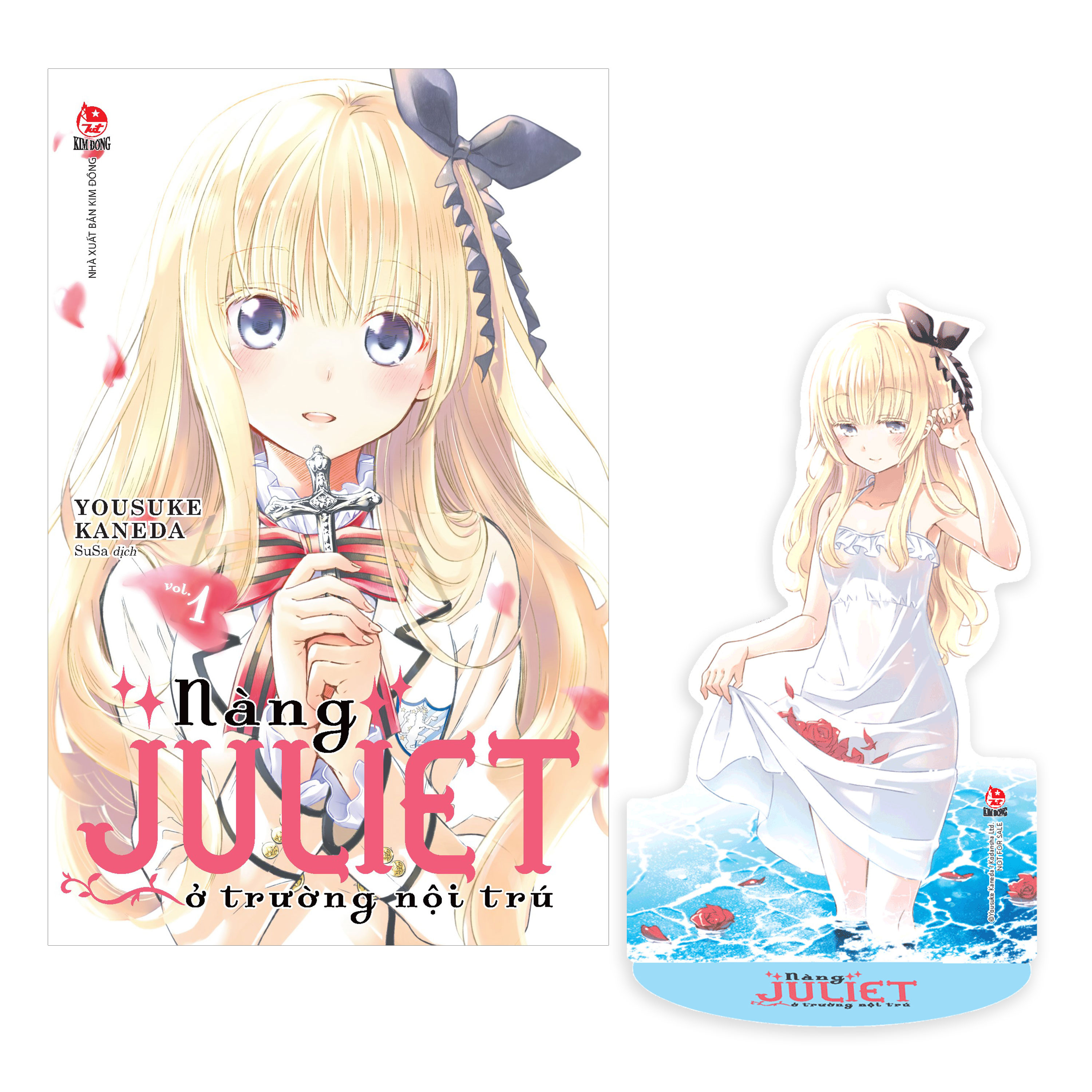 nàng juliet ở trường nội trú - tập 1 - tặng kèm standee ivory - Ảnh 2