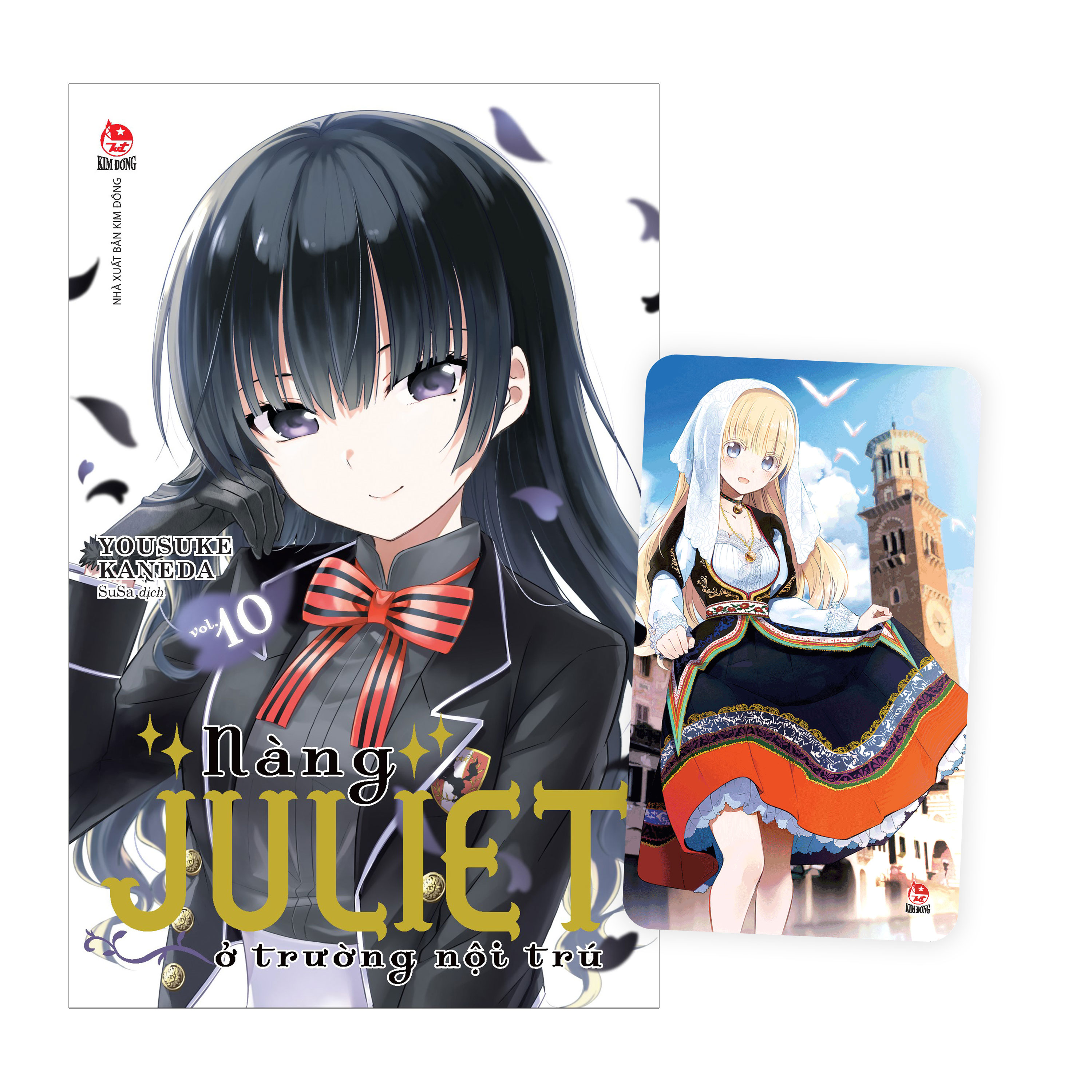 nàng juliet ở trường nội trú - tập 10 - tặng kèm pvc card - Ảnh 2
