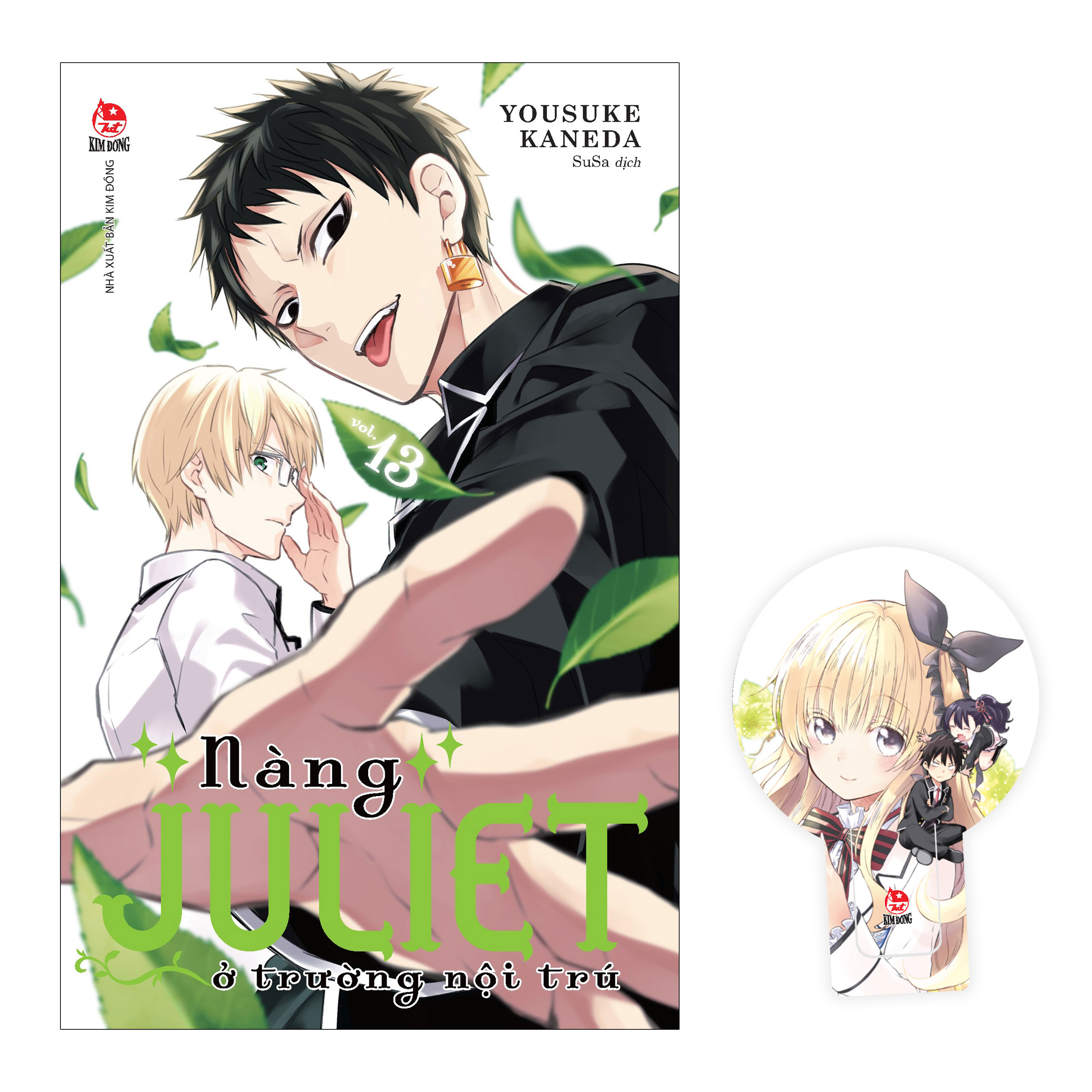 nàng juliet ở trường nội trú - tập 13 - tặng kèm bookmark - Ảnh 2