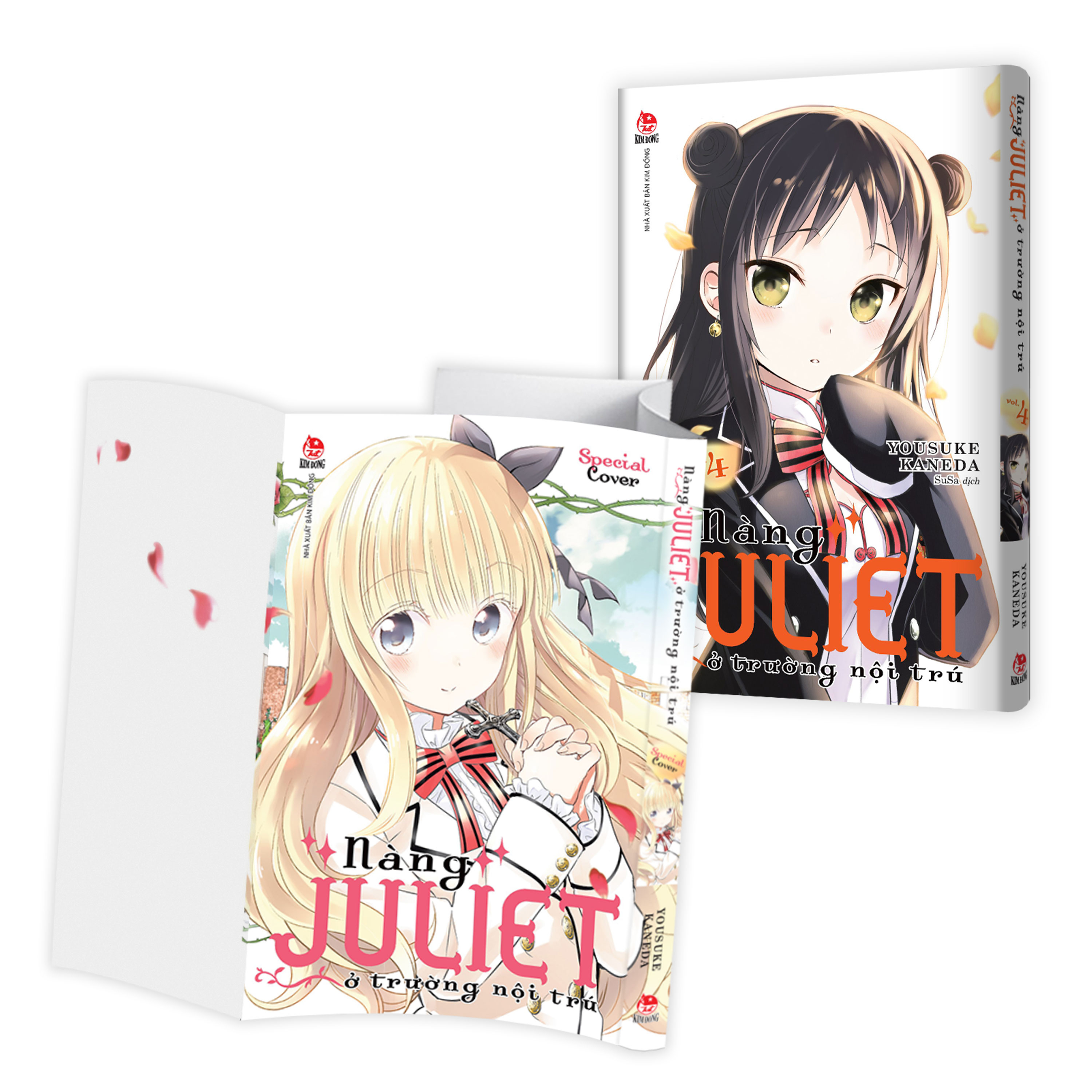 nàng juliet ở trường nội trú - tập 4 - tặng kèm bìa áo - Ảnh 2