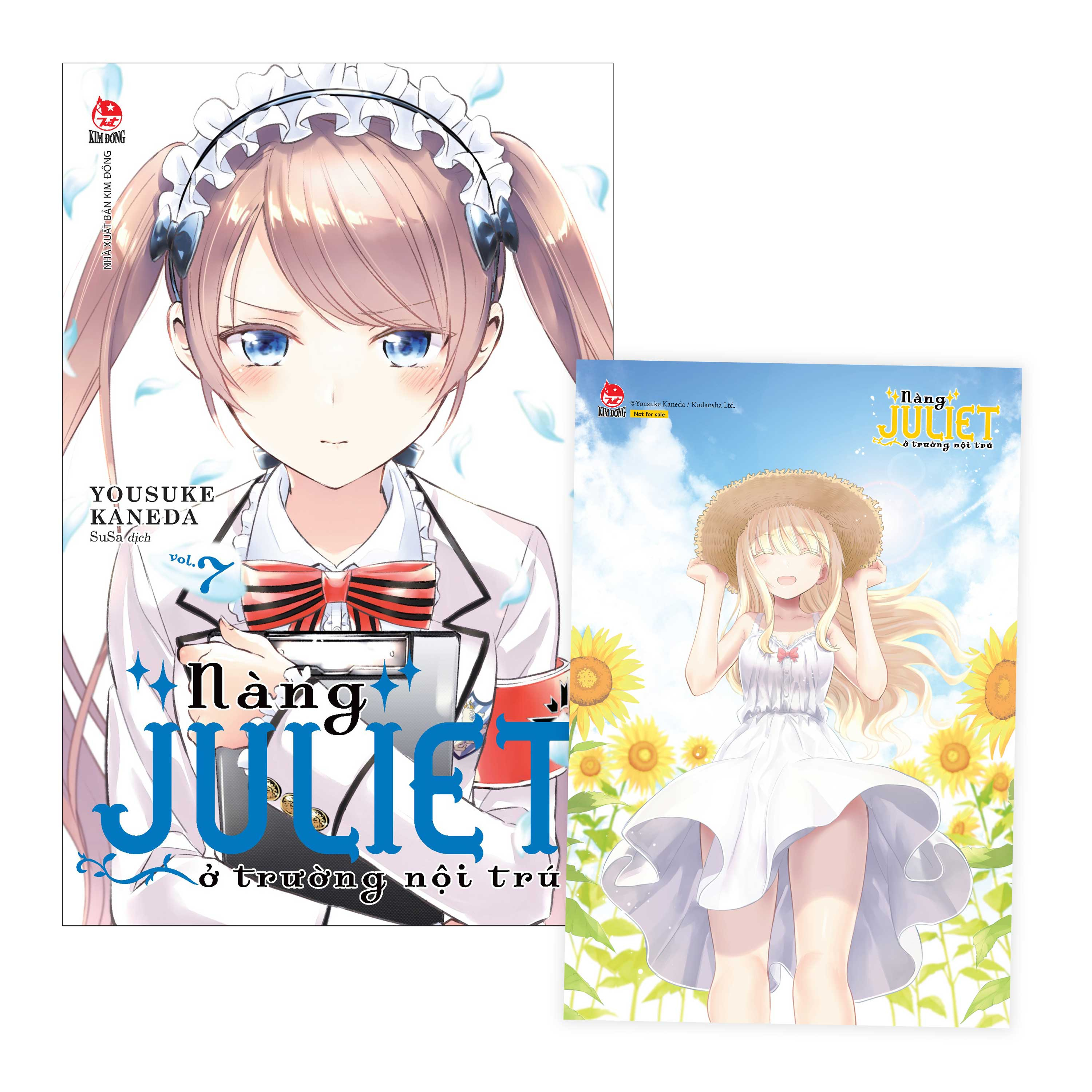 nàng juliet ở trường nội trú - tập 7 - tặng kèm postcard - Ảnh 2