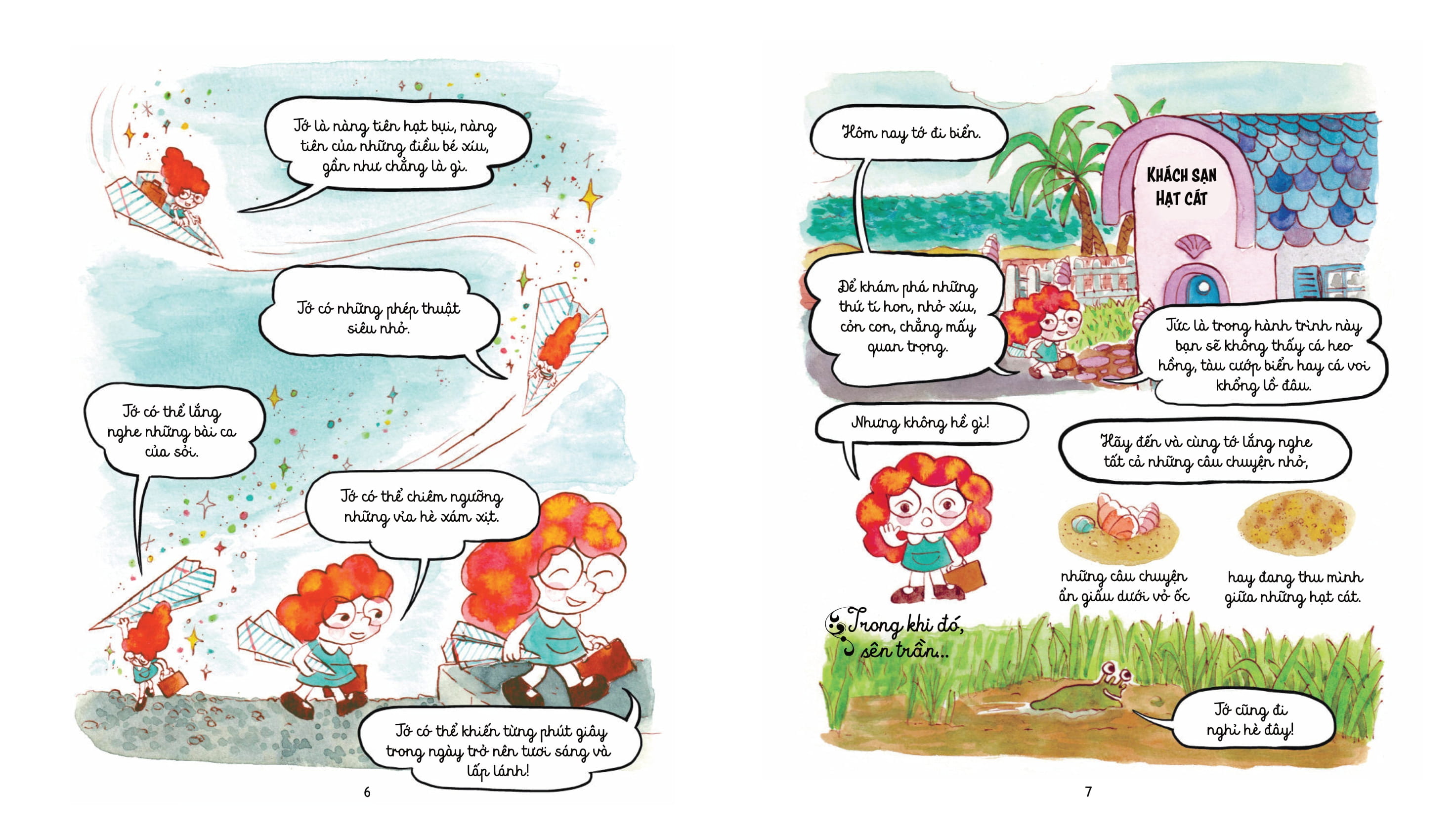 nàng tiên hạt bụi - kì nghỉ hè tí hon - Ảnh 4