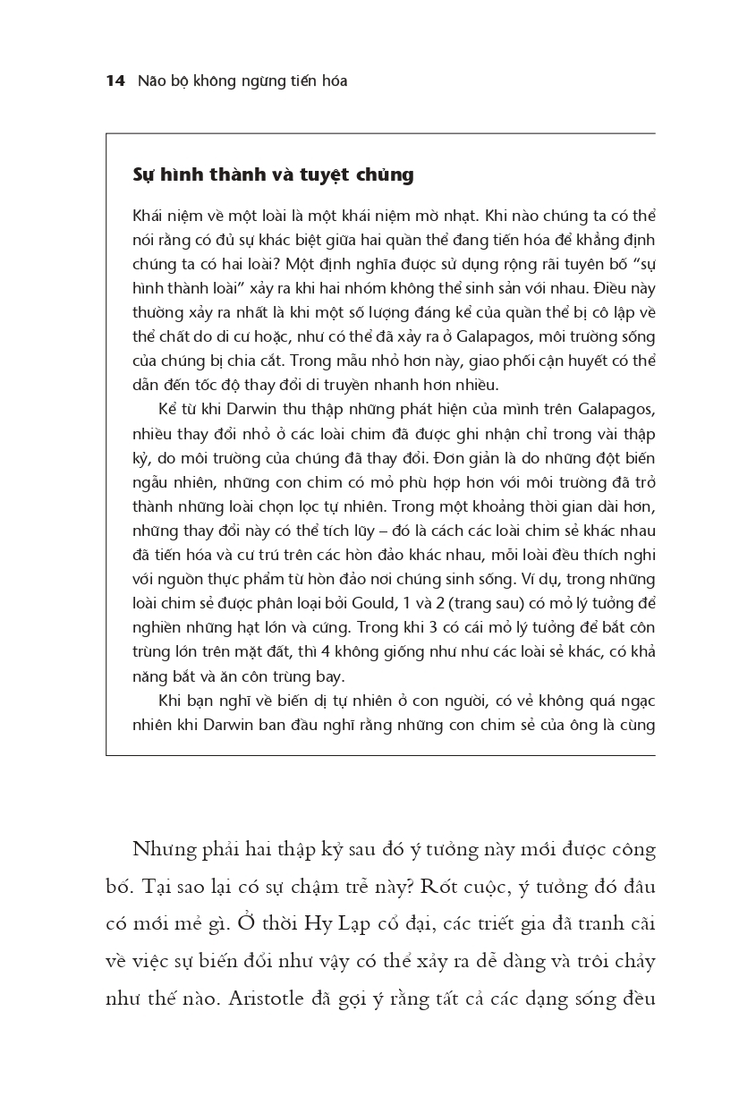 não bộ không ngừng tiến hóa: trí thông minh của bạn đến từ đâu? - tặng kèm bookmark - Ảnh 6