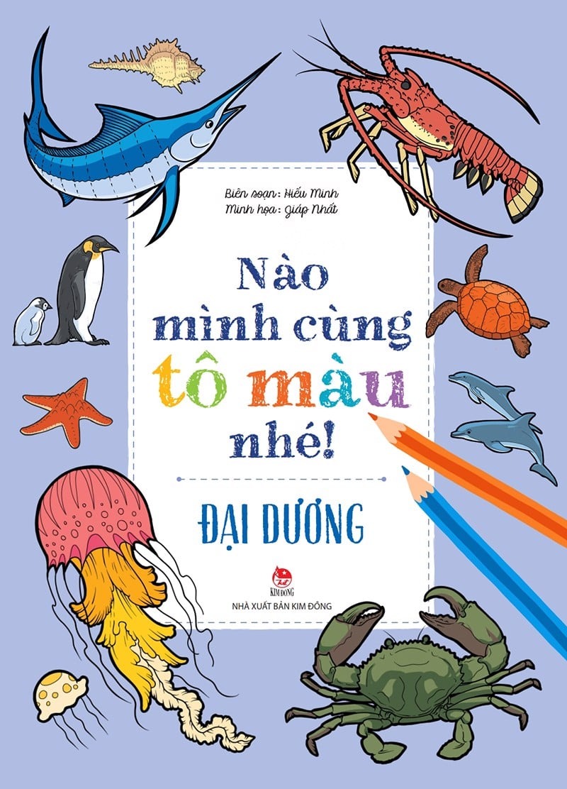 nào mình cùng tô màu nhé! - đại dương - Ảnh 2