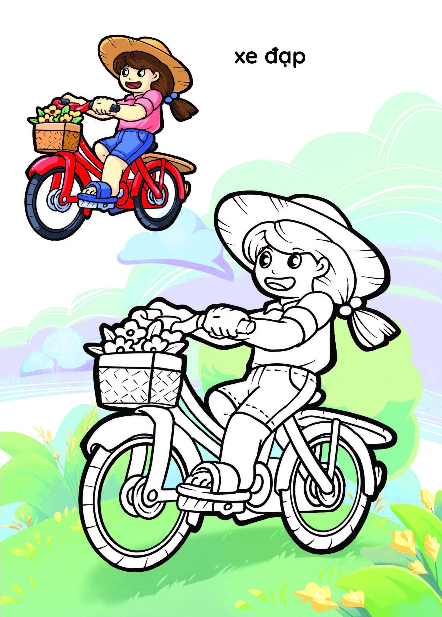 nào mình cùng tô màu nhé! - phương tiện - Ảnh 3