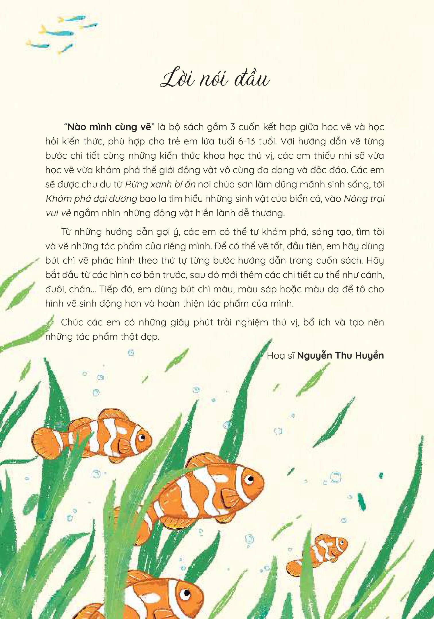 nào mình cùng vẽ - khám phá đại dương - Ảnh 3