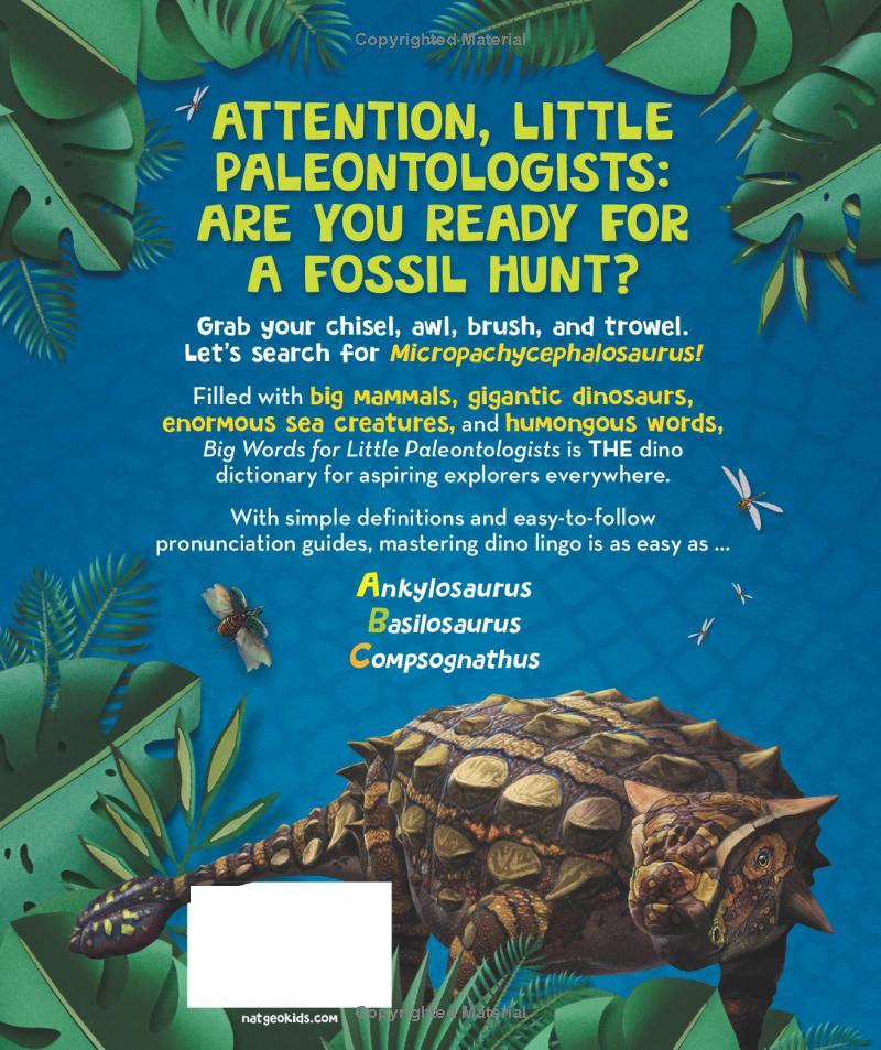 national geographic kids - big words for little paleontologists - Ảnh 3