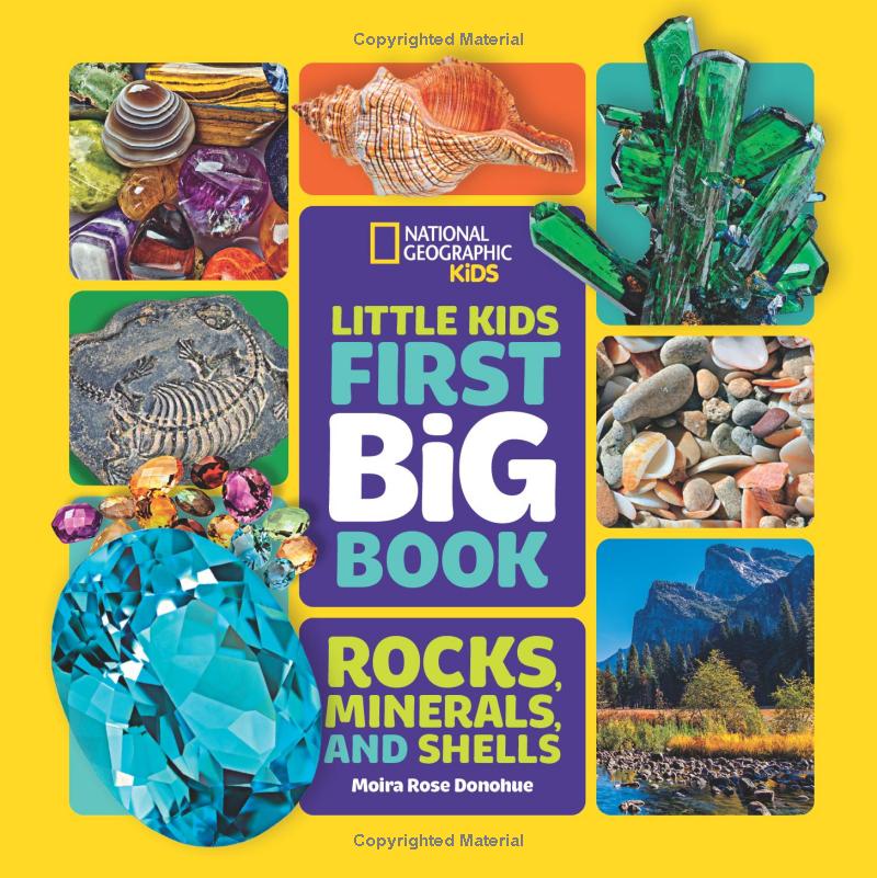 national geographic little kids first big book of rocks, minerals & shells - Ảnh 2