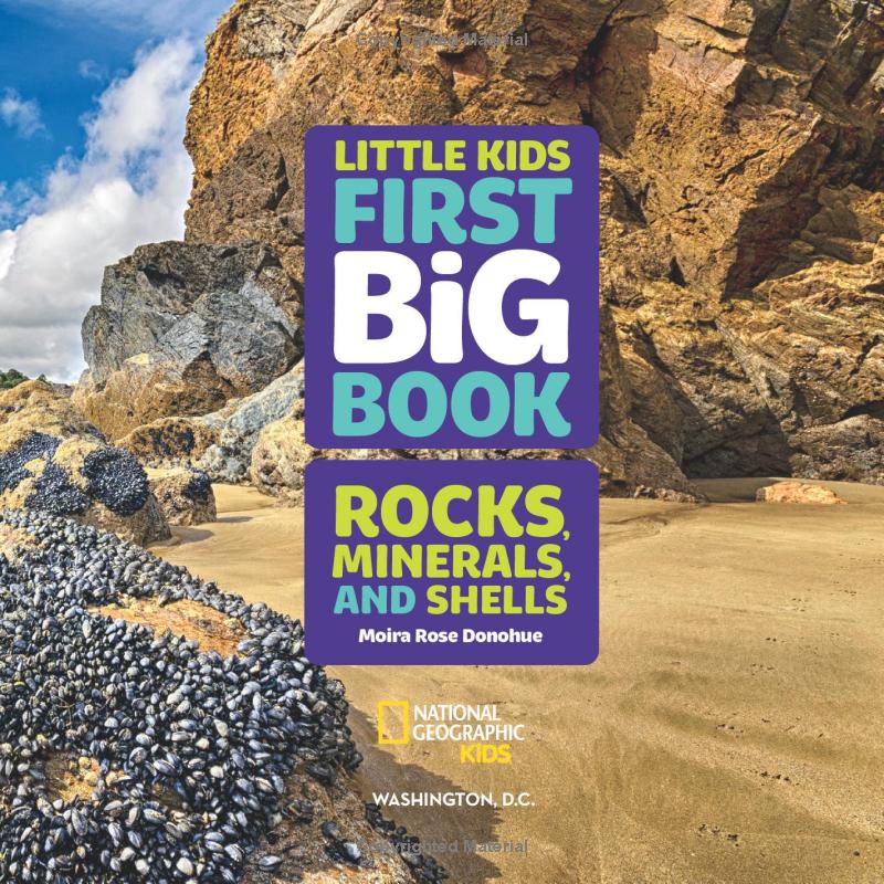 national geographic little kids first big book of rocks, minerals & shells - Ảnh 5