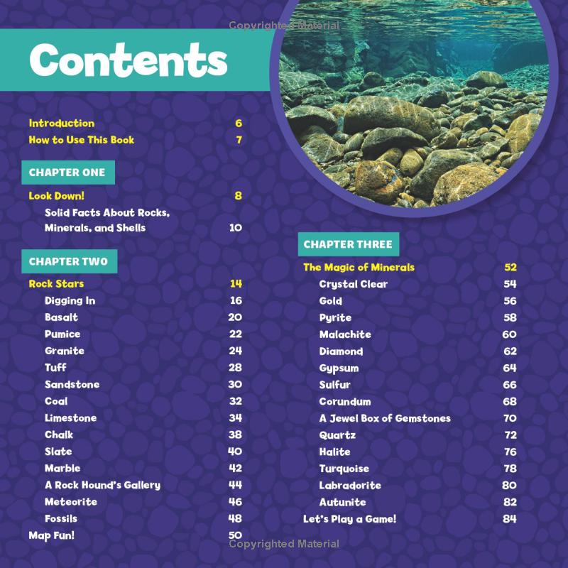 national geographic little kids first big book of rocks, minerals & shells - Ảnh 6