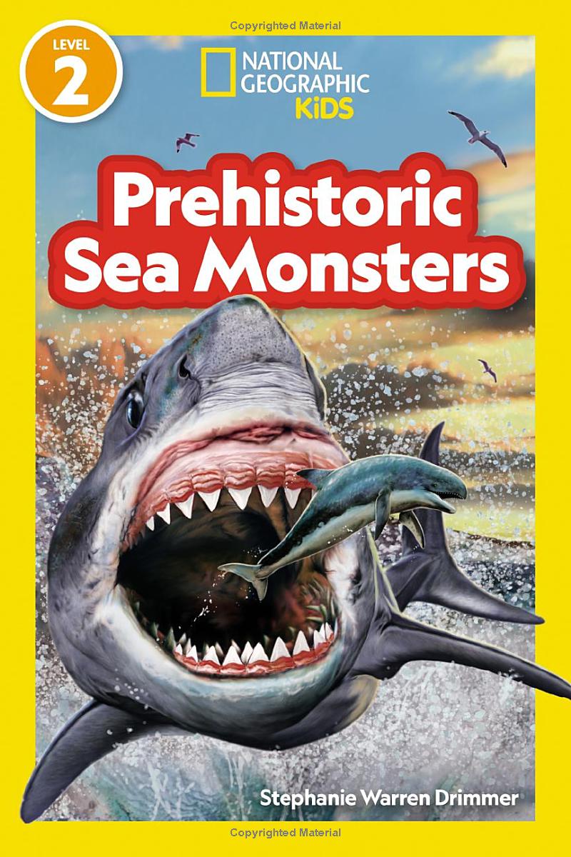 national geographic readers prehistoric sea monsters (level 2) - Ảnh 2