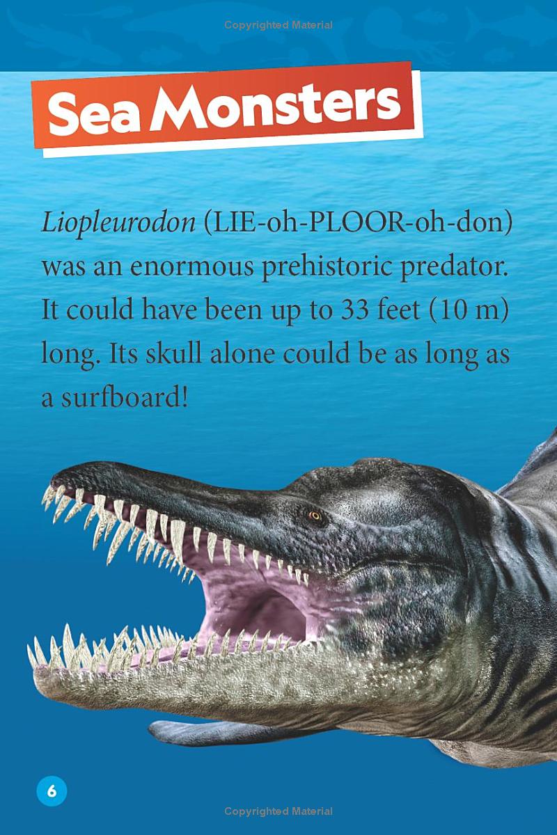 national geographic readers prehistoric sea monsters (level 2) - Ảnh 6