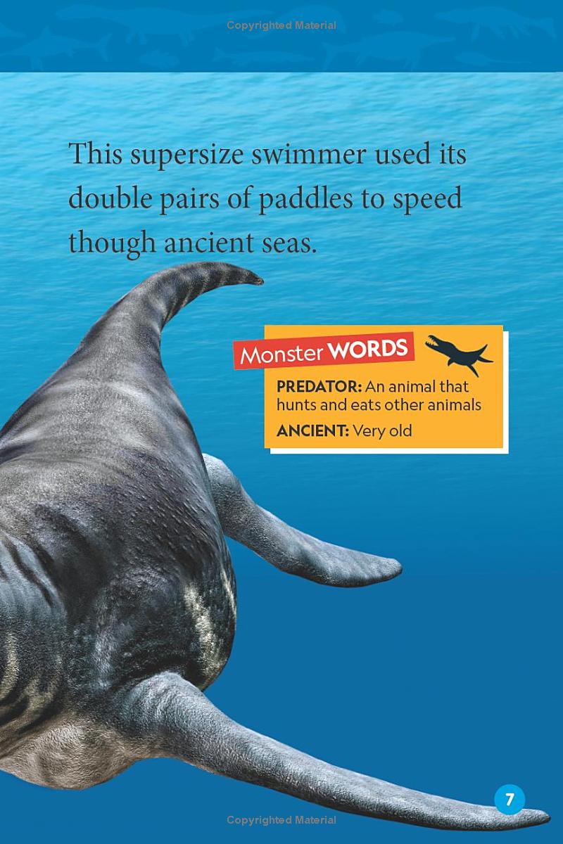 national geographic readers prehistoric sea monsters (level 2) - Ảnh 7