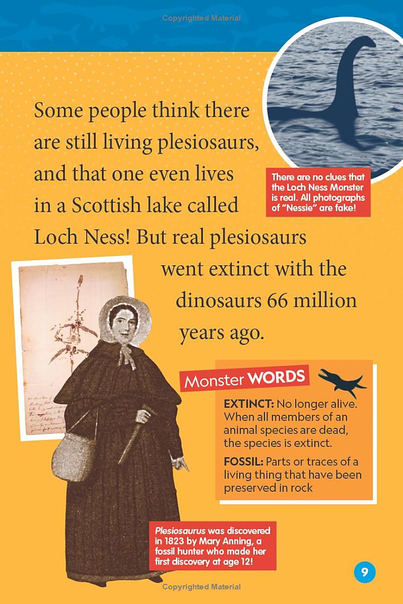 national geographic readers prehistoric sea monsters (level 2) - Ảnh 9