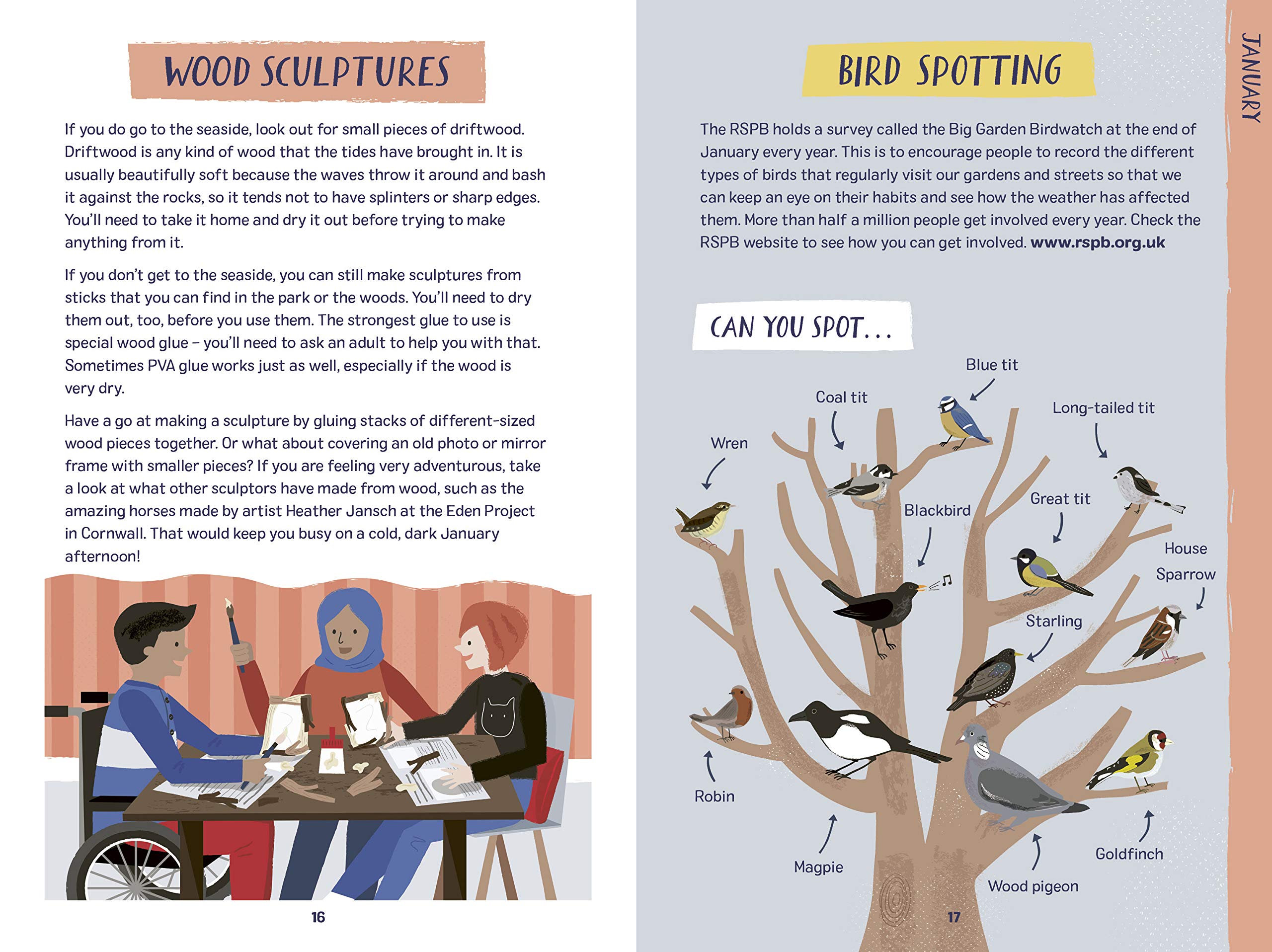 national trust: 2021 nature month-by-month: a children's almanac - Ảnh 3