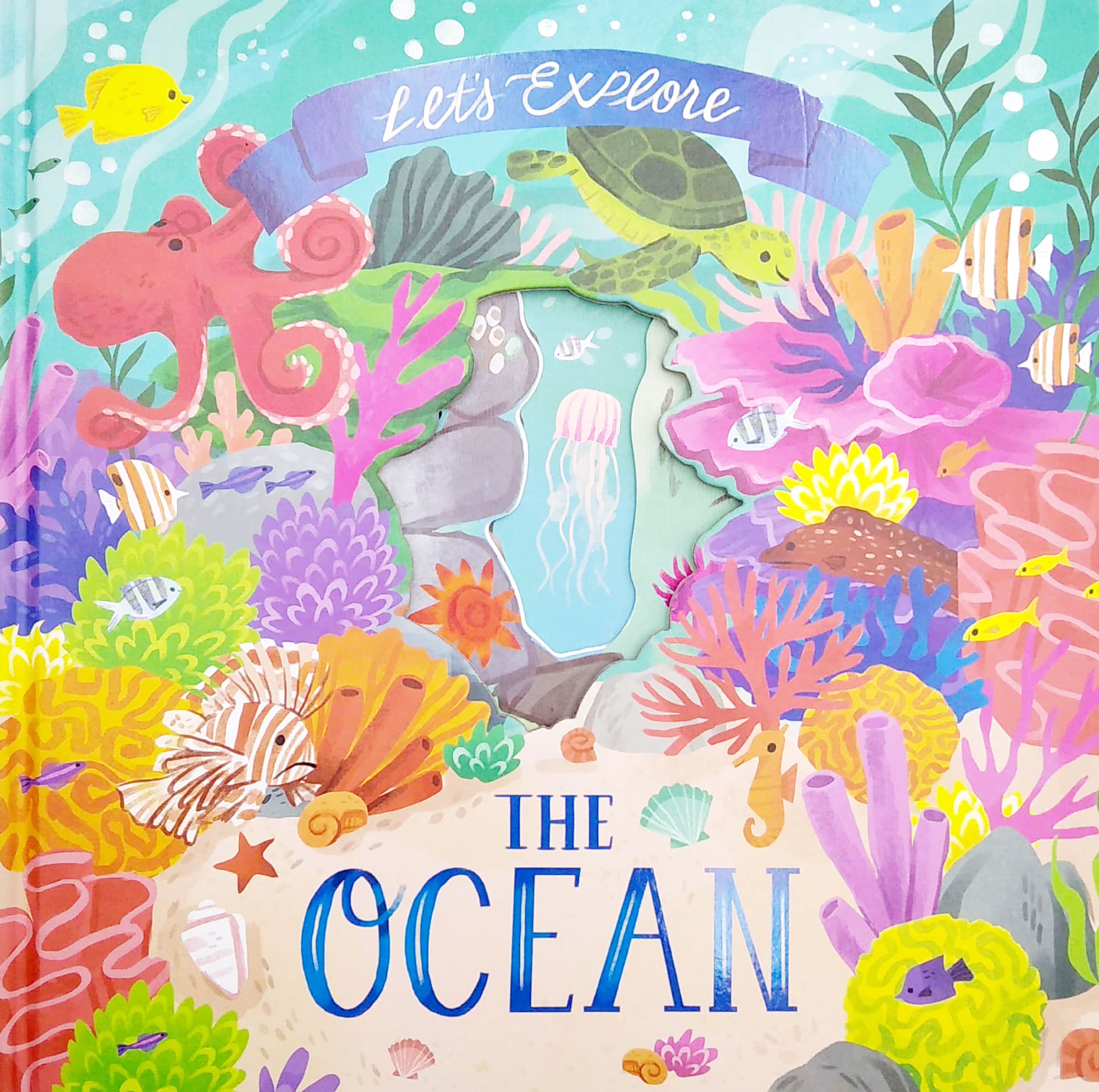nature die-cut book - let's explore! the ocean - Ảnh 6