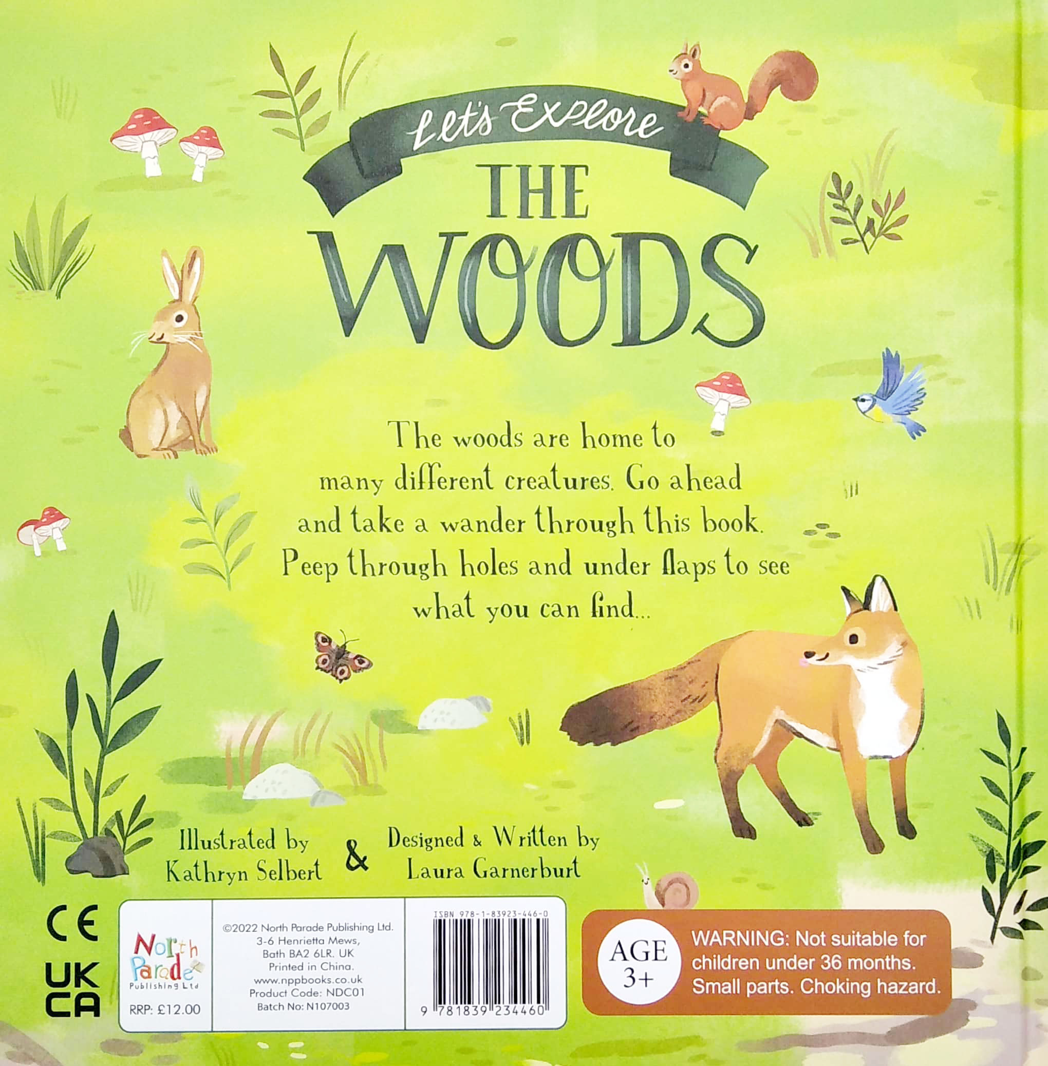 nature die-cut book - let's explore! the woods - Ảnh 10