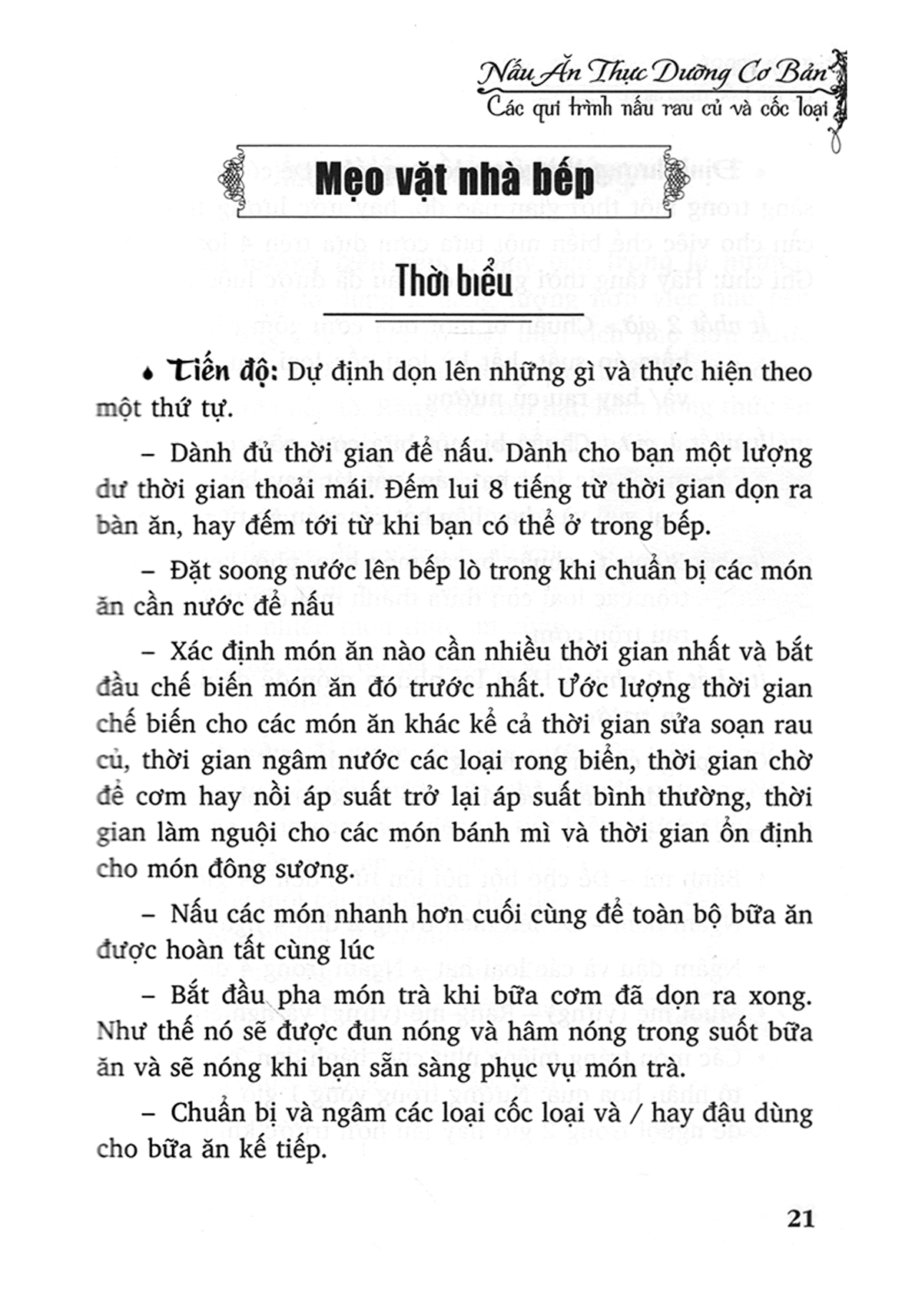 nấu ăn thực dưỡng cơ bản - các qui trình nấu rau củ và cốc loại - Ảnh 14