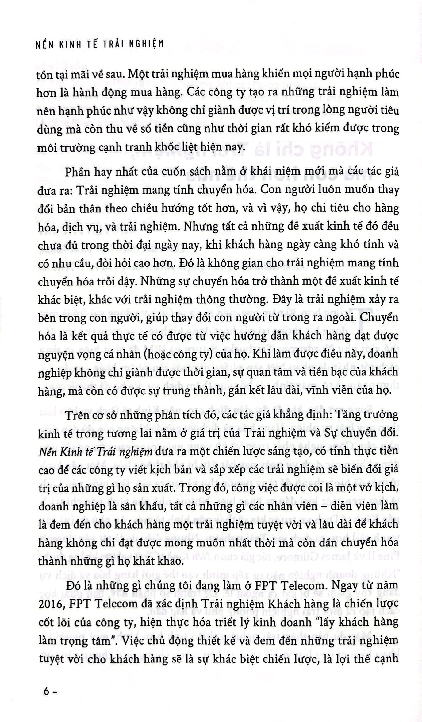 nền kinh tế trải nghiệm - biến dịch vụ của bạn thành trải nghiệm khách hàng - Ảnh 4