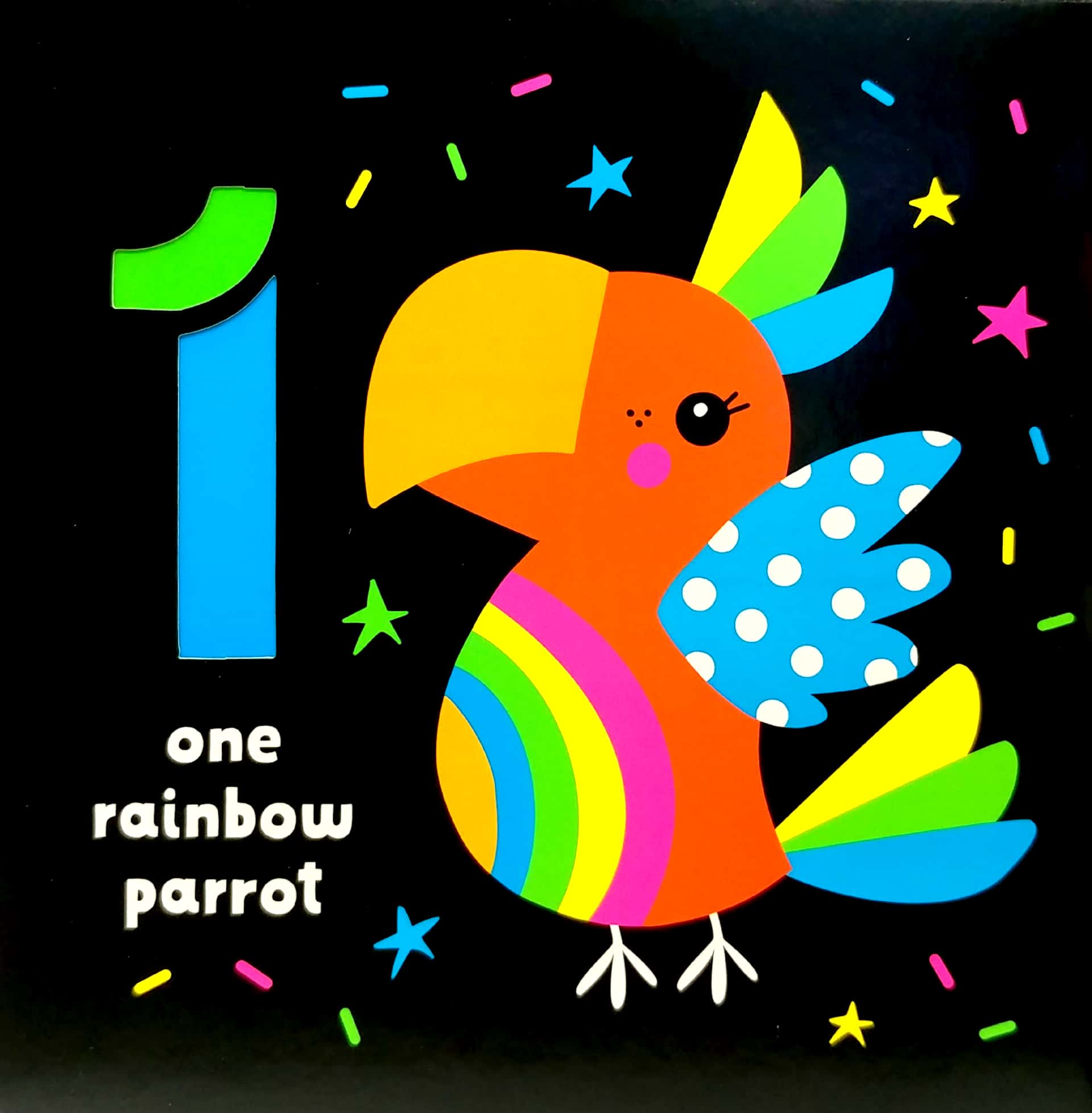 neon cut outs - my first book of numbers - Ảnh 3