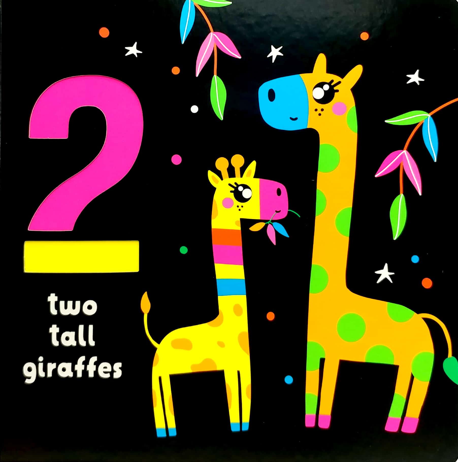 neon cut outs - my first book of numbers - Ảnh 4