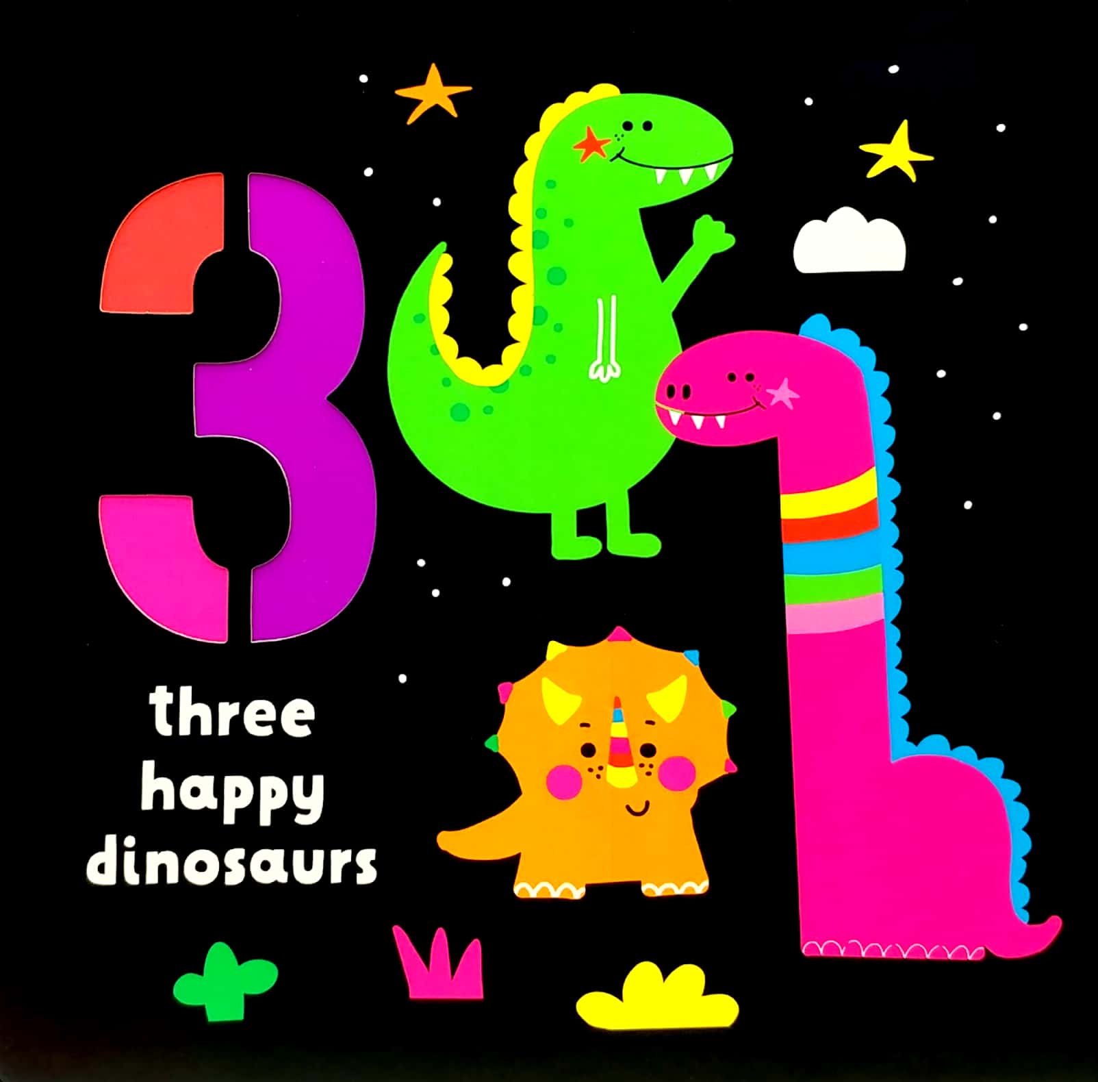 neon cut outs - my first book of numbers - Ảnh 5