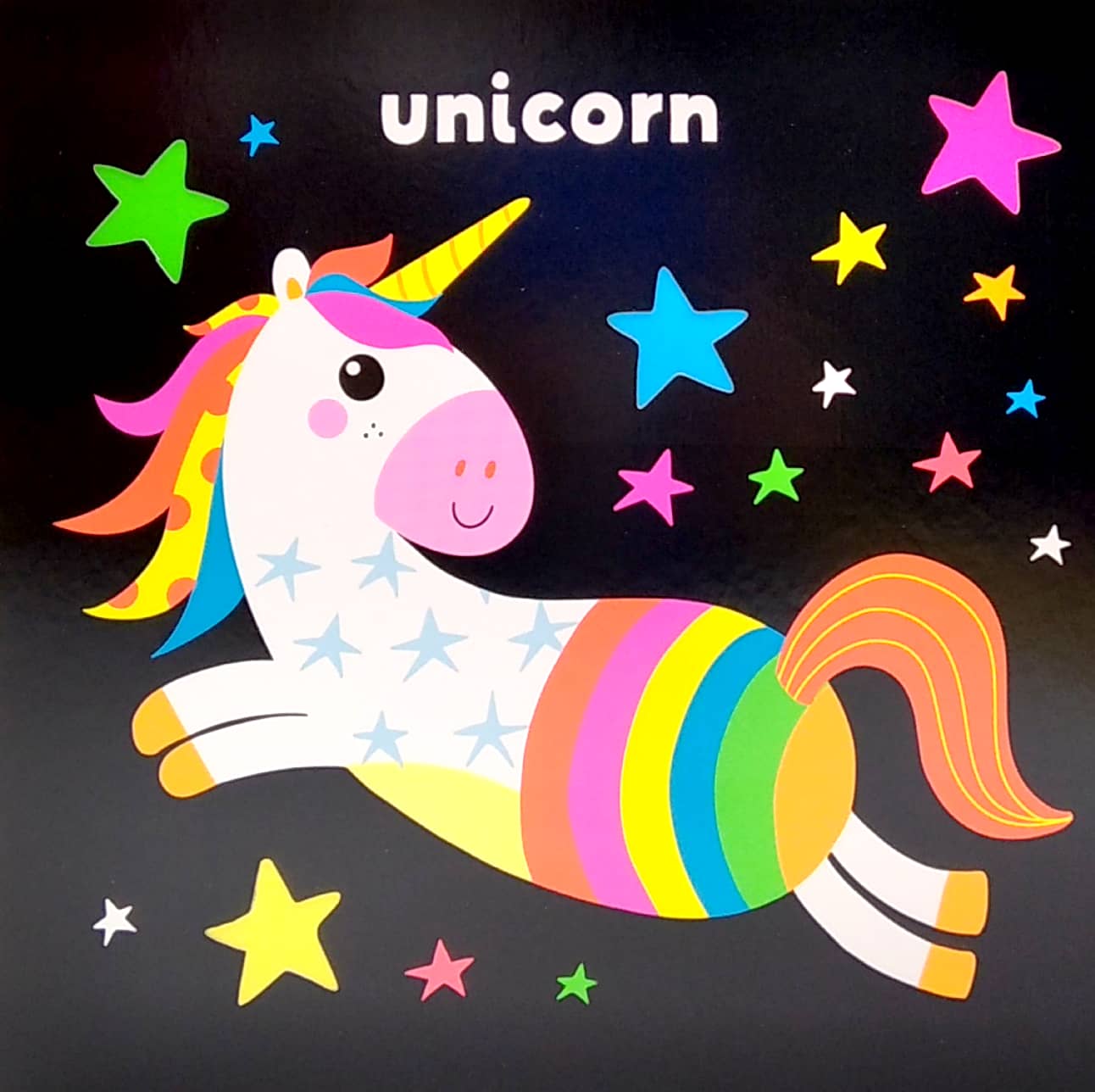 neon cut outs - my first book of words - Ảnh 5