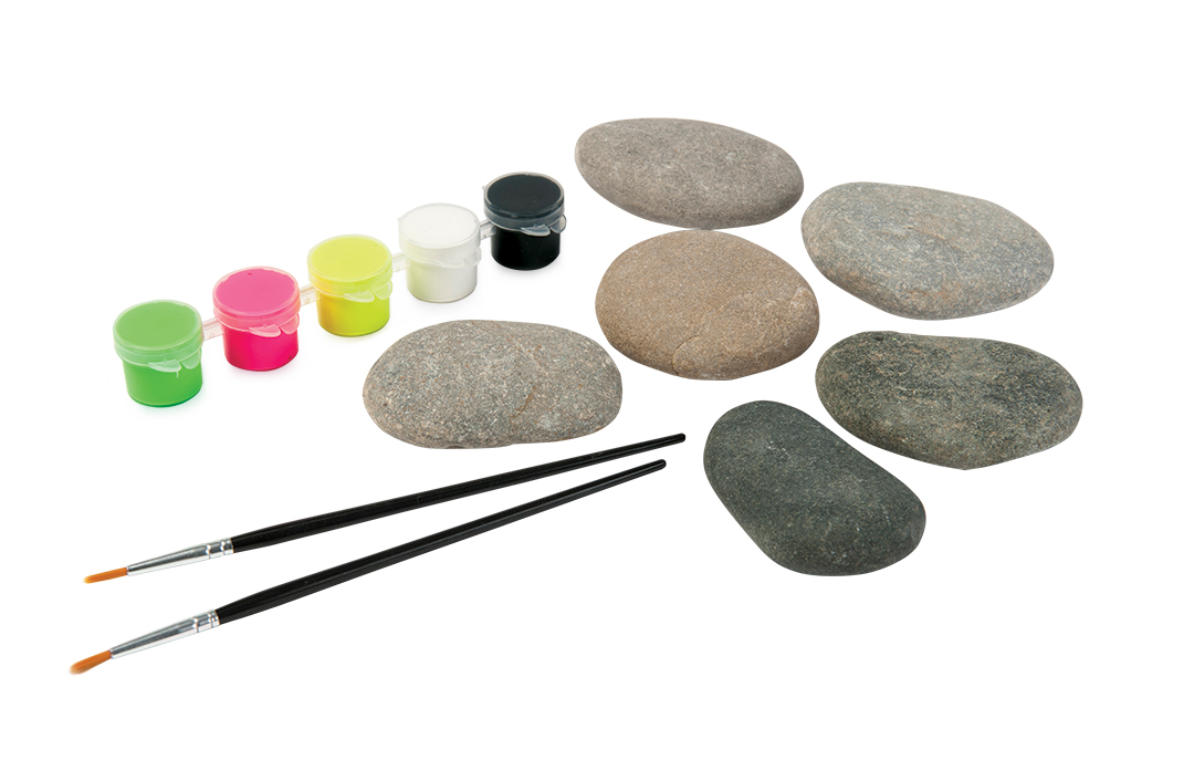 neon painted rocks deluxe kit - Ảnh 11