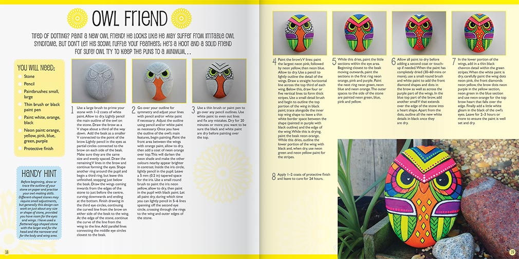 neon painted rocks deluxe kit - Ảnh 6