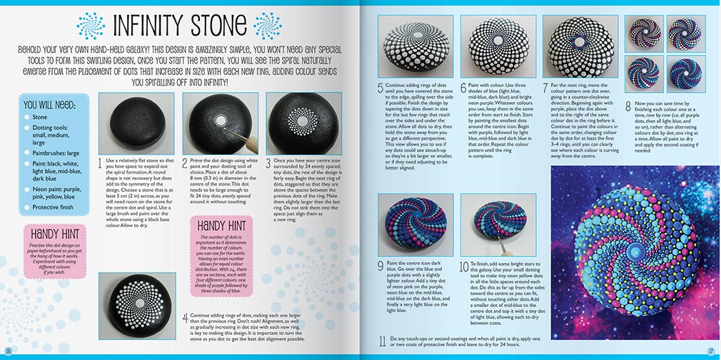 neon painted rocks deluxe kit - Ảnh 9