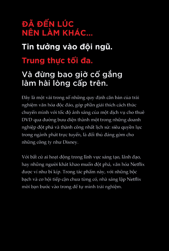 netflix: phá bỏ nguyên tắc để bứt phá - no rules rules: netflix and the culture of reinvention - Ảnh 15