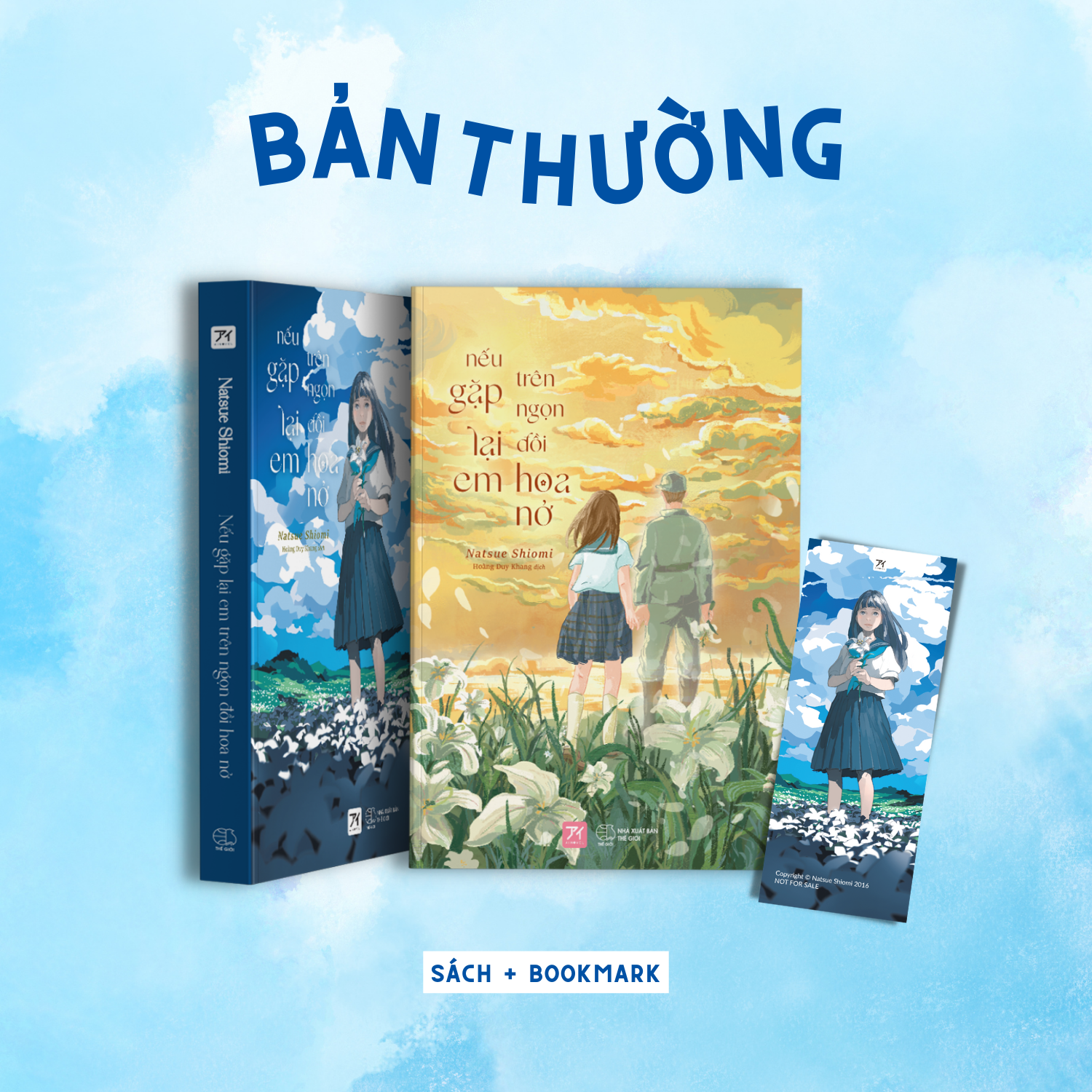 nếu gặp lại em trên ngọn đồi hoa nở - tặng kèm bookmark - Ảnh 2