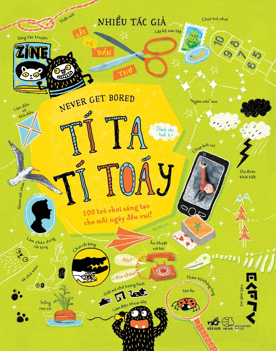 never get bored - tí ta tí toáy - Ảnh 2