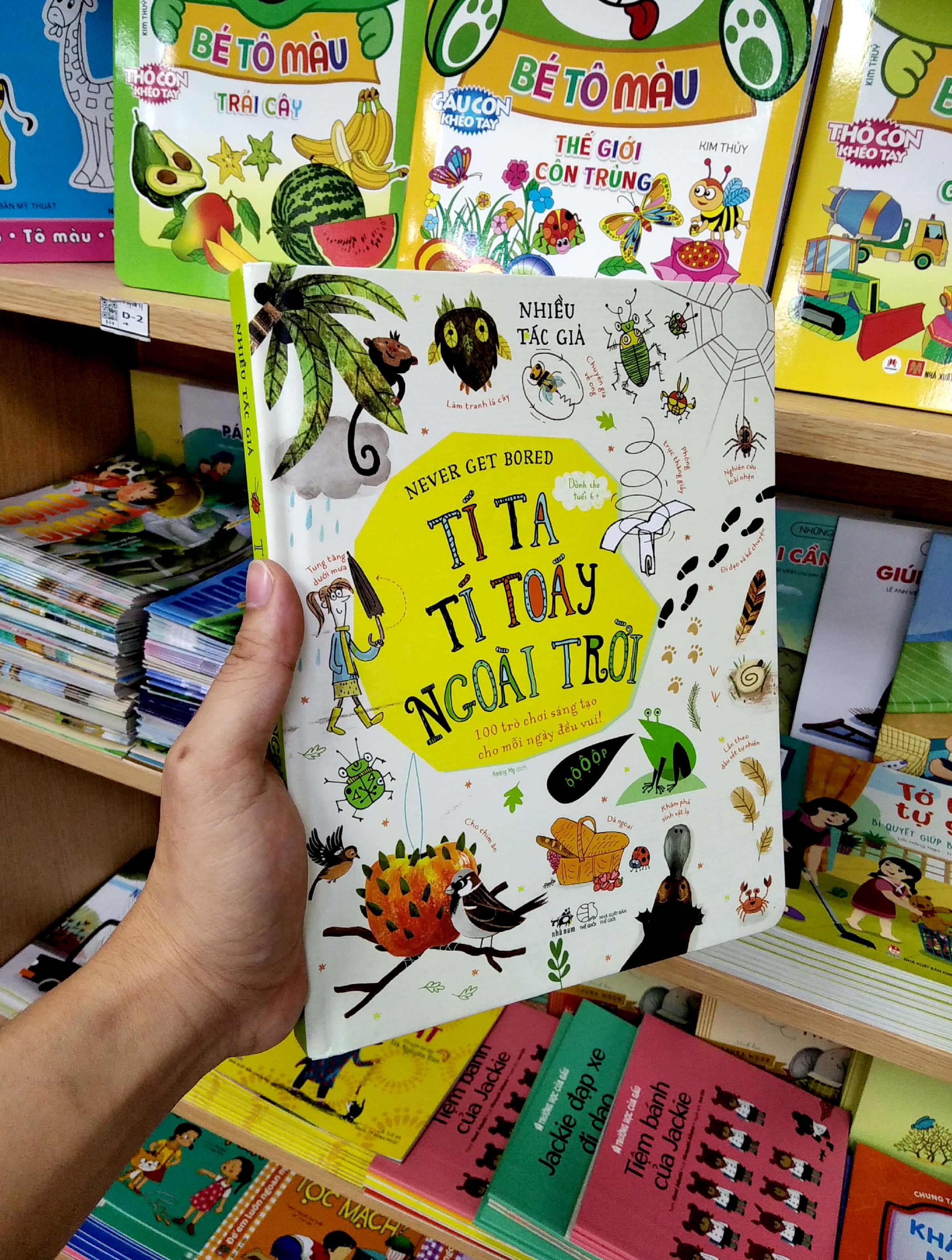 never get bored - tí ta tí toáy ngoài trời - Ảnh 8