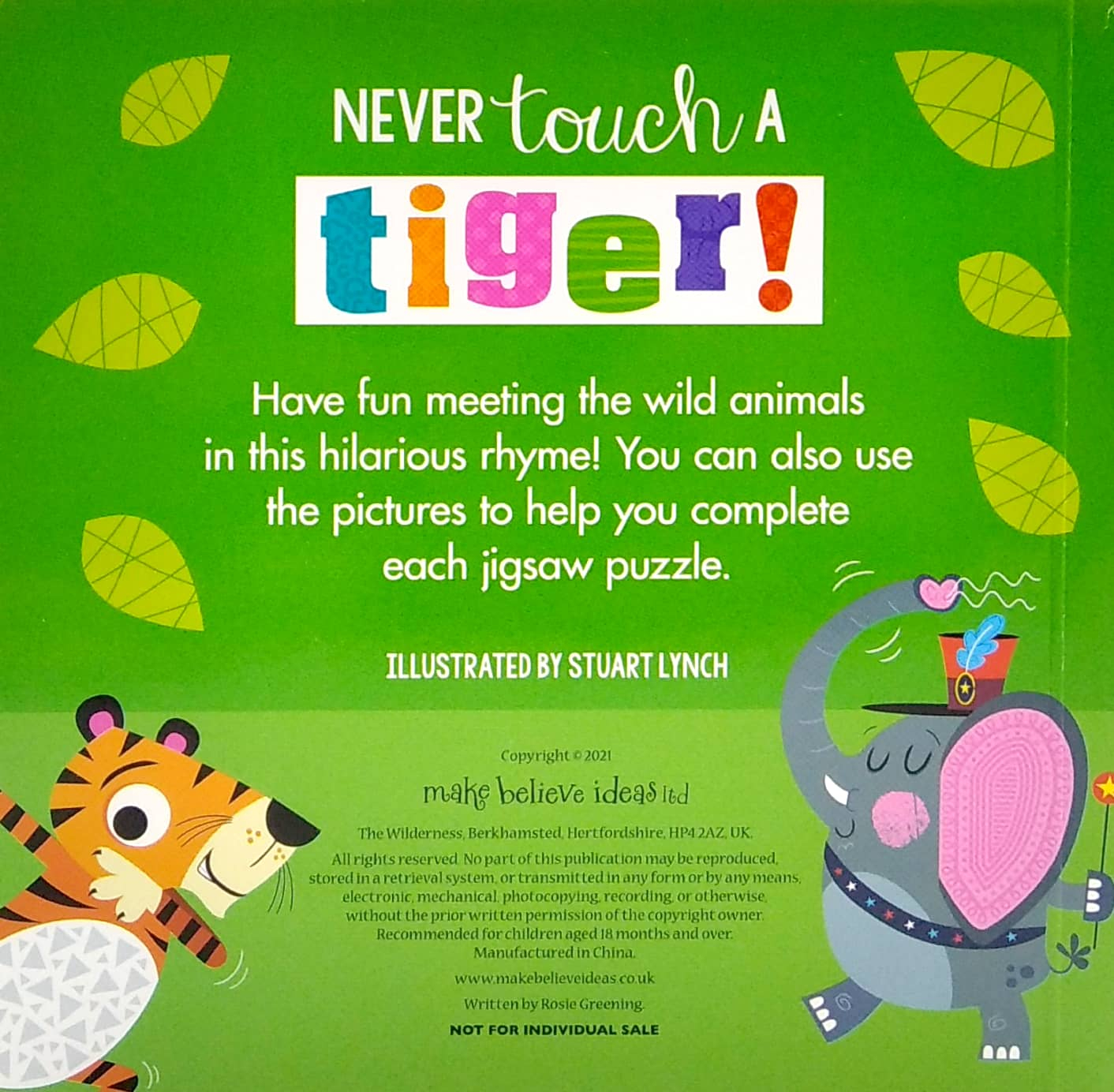 never touch a tiger! 3 jigsaw puzzles - Ảnh 13