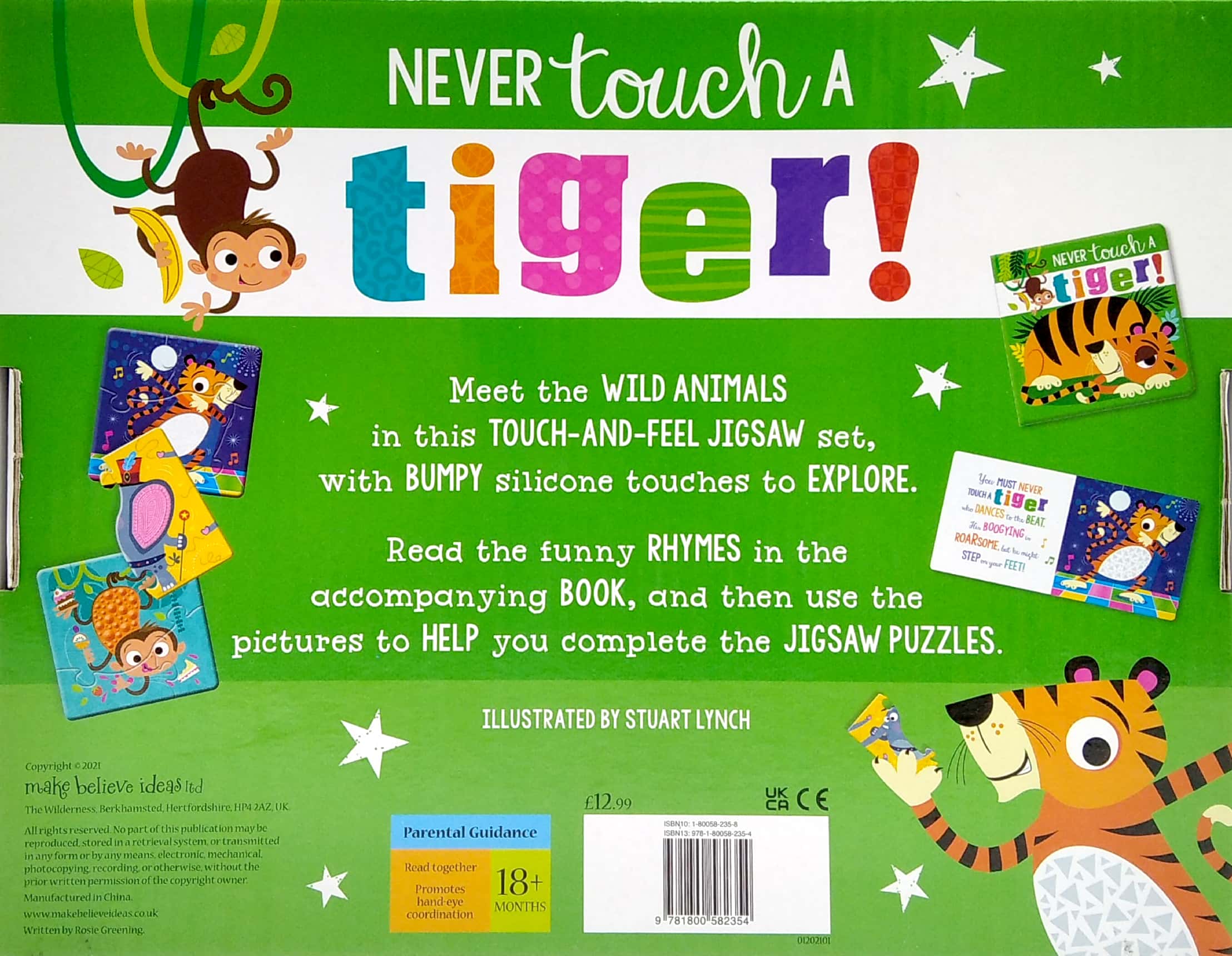 never touch a tiger! 3 jigsaw puzzles - Ảnh 2
