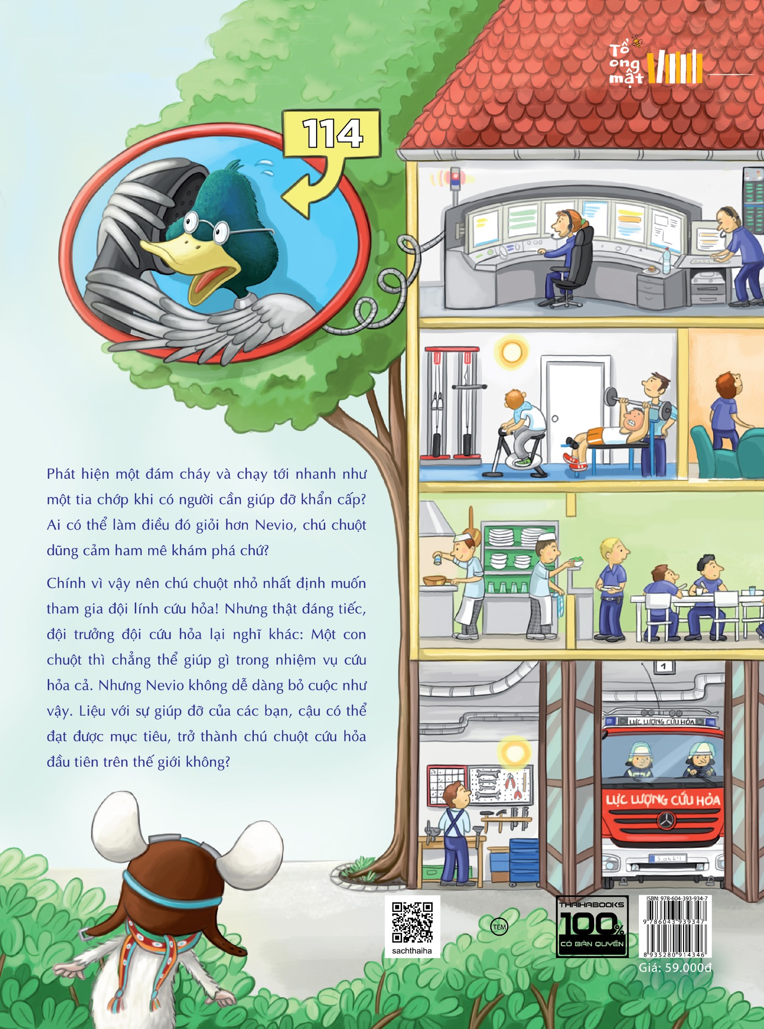 nevio chú chuột dũng cảm - các chú lính cứu hỏa dập tắt một đám cháy, cứu người và bảo vệ môi trường như thế nào? - Ảnh 5