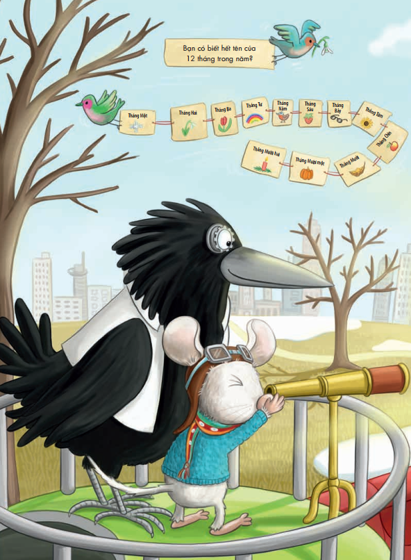 nevio chú chuột dũng cảm - tại sao lại có các mùa, những bông hoa kết thành trái như thế nào và các con vật trải qua những gì trong năm? - Ảnh 3