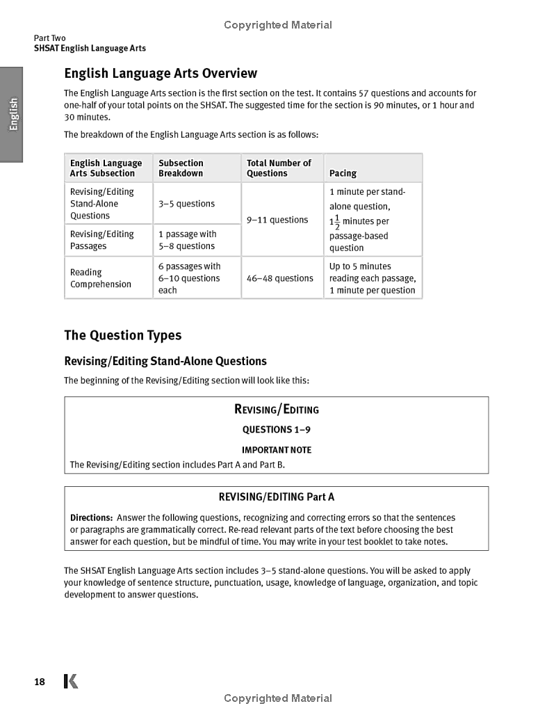 new york city shsat prep 2020 & 2021: 3 practice tests + proven strategies + review (kaplan test prep ny) - Ảnh 10