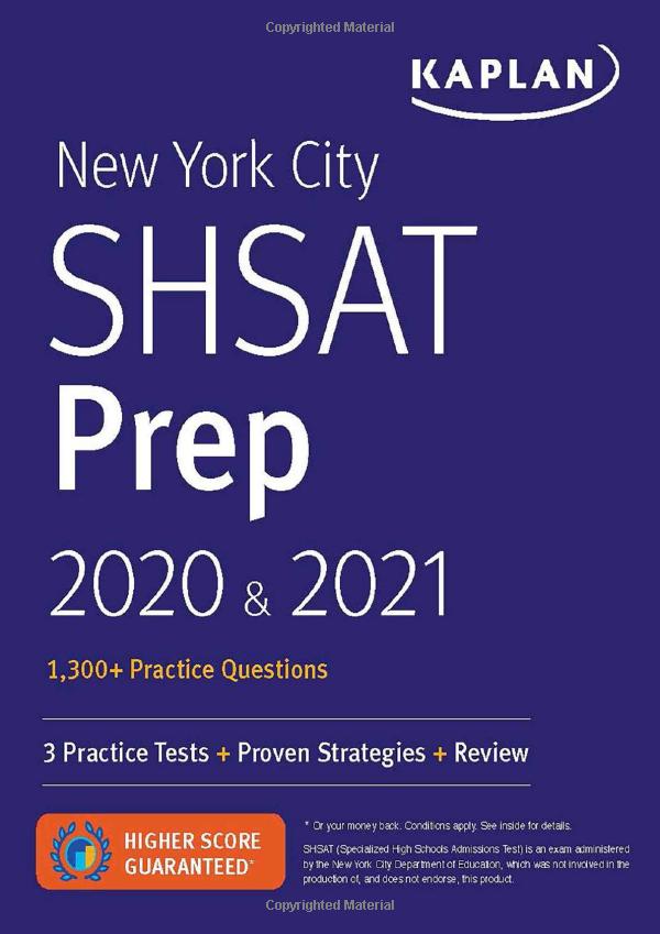 new york city shsat prep 2020 & 2021: 3 practice tests + proven strategies + review (kaplan test prep ny) - Ảnh 2