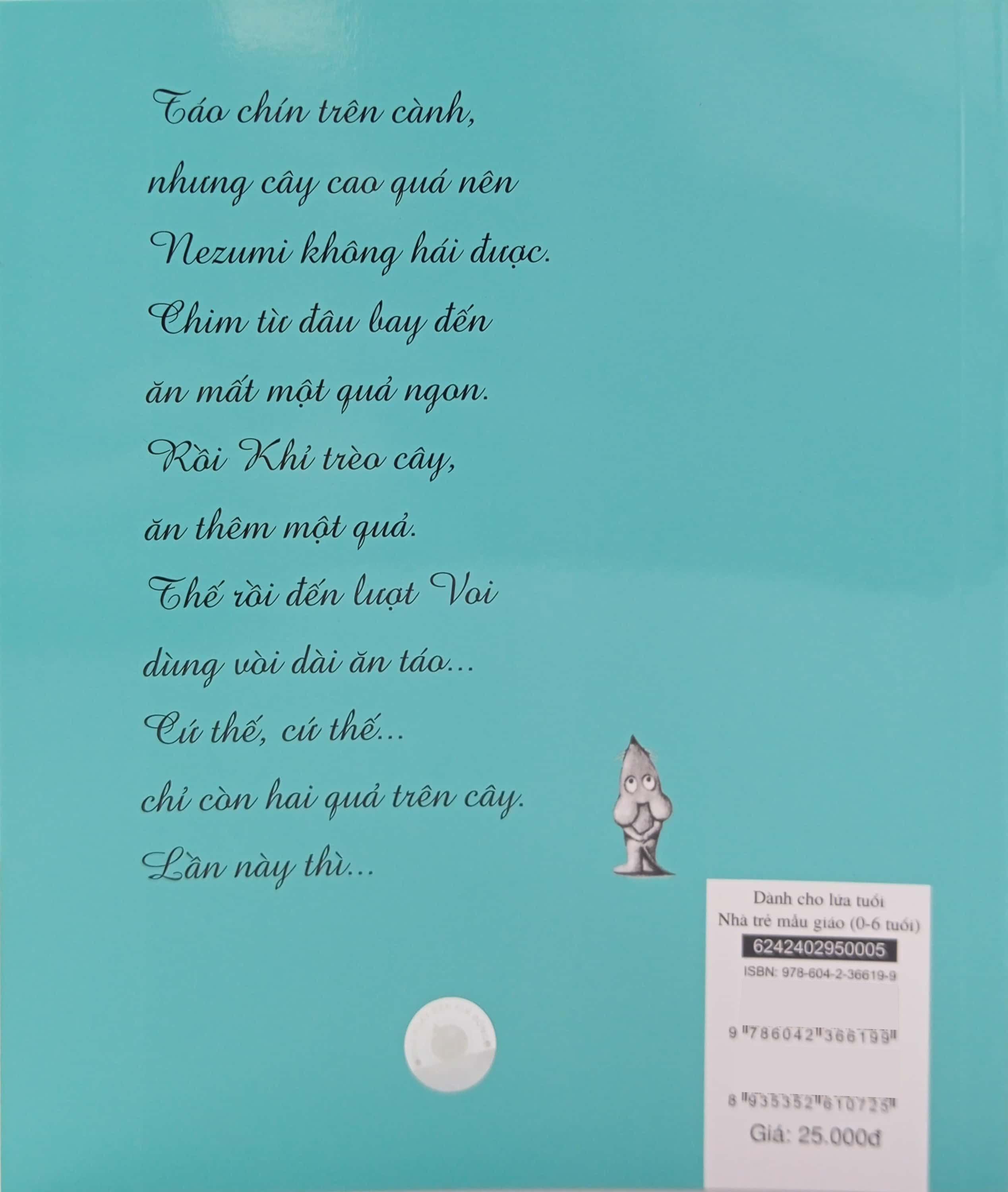 nezumi - chú chuột đáng yêu - muốn hái táo (tái bản 2024) - Ảnh 9