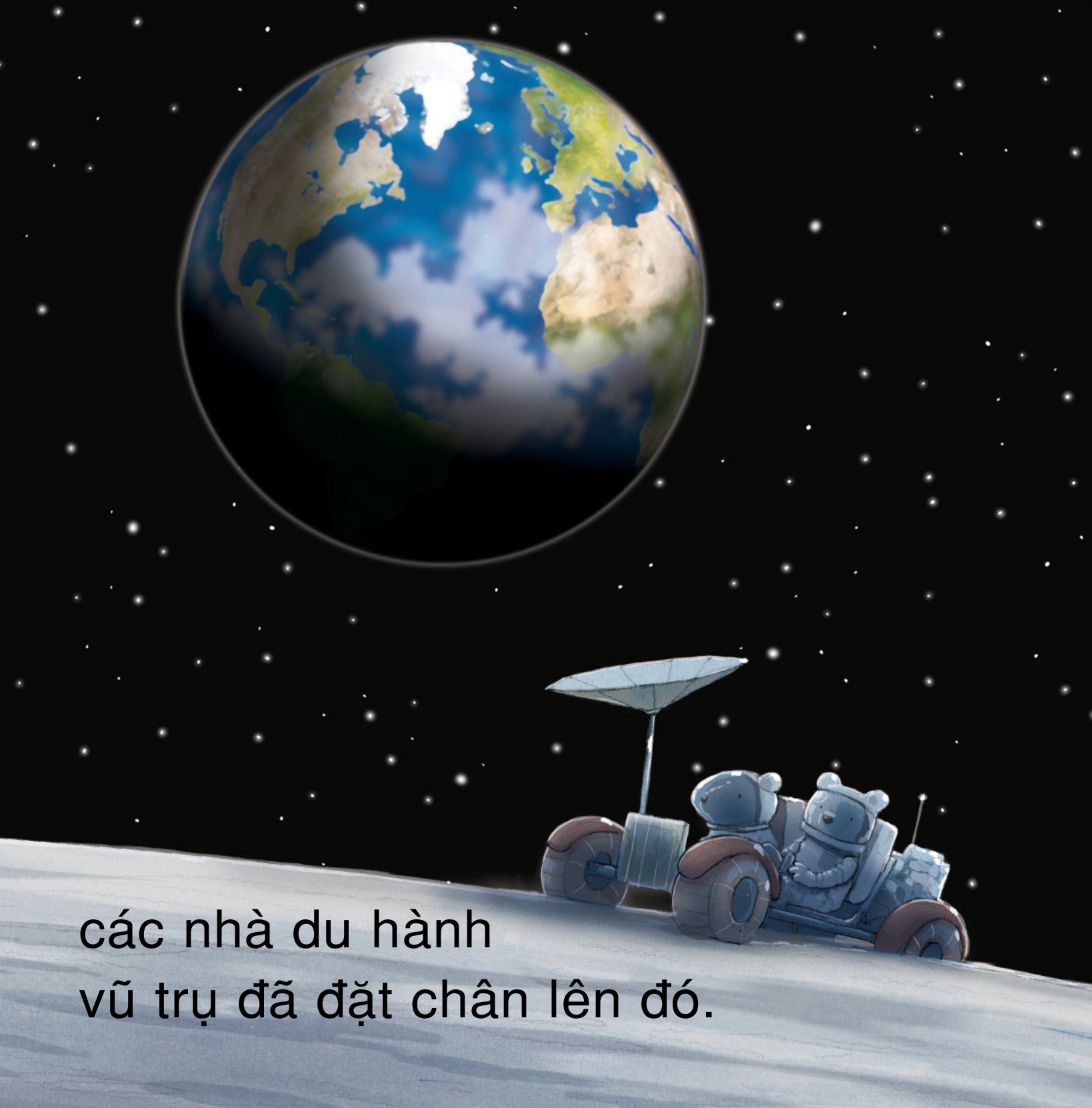 ngắm mặt trăng theo cách riêng của trẻ - vì sao tớ yêu mặt trăng - Ảnh 7